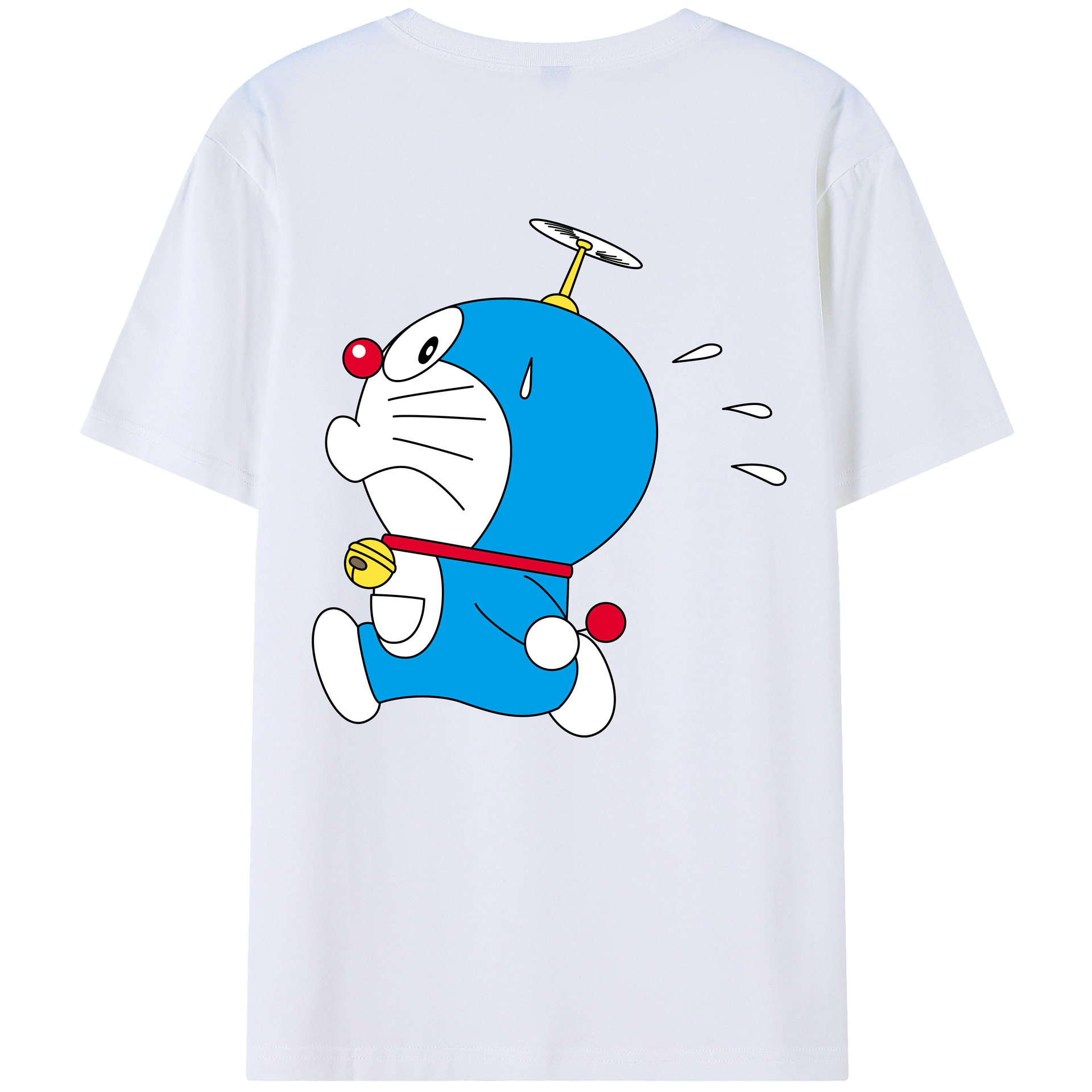 （画像用） ドラえもん Doraemon レディース半袖Tシャツ(バックプリント)