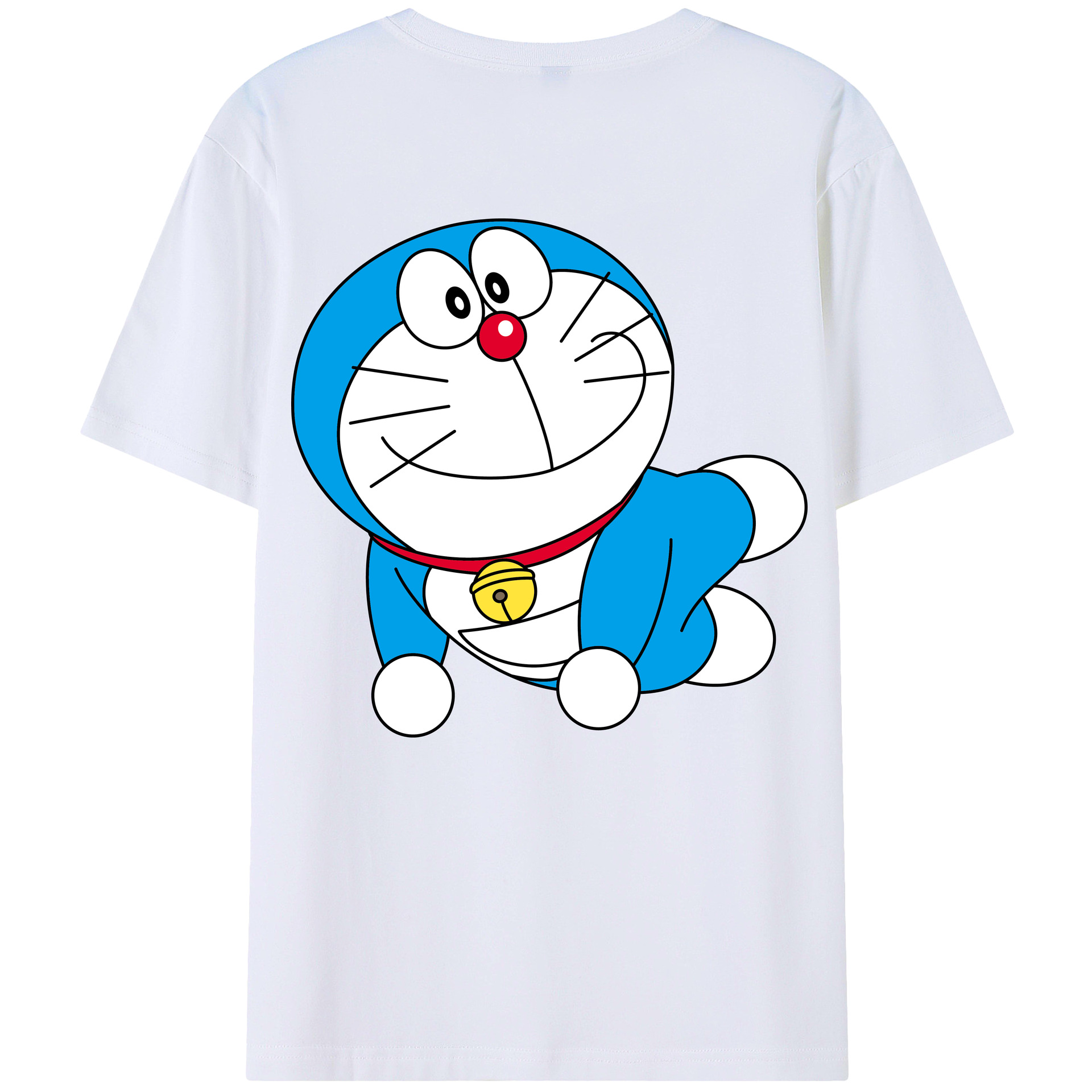 （画像用） ドラえもん Doraemon レディース半袖Tシャツ(バックプリント)