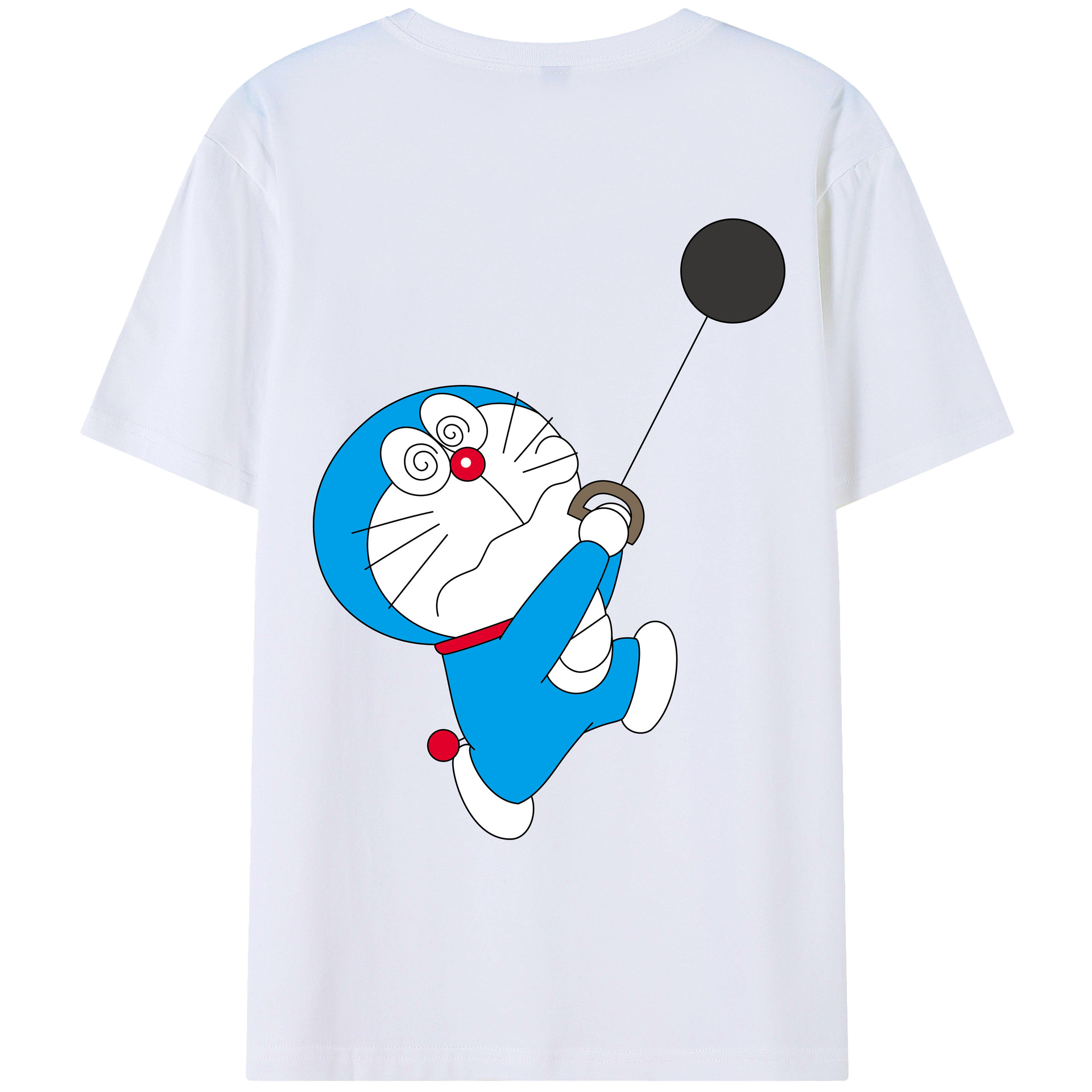 （画像用） ドラえもん Doraemon レディース半袖Tシャツ(バックプリント)