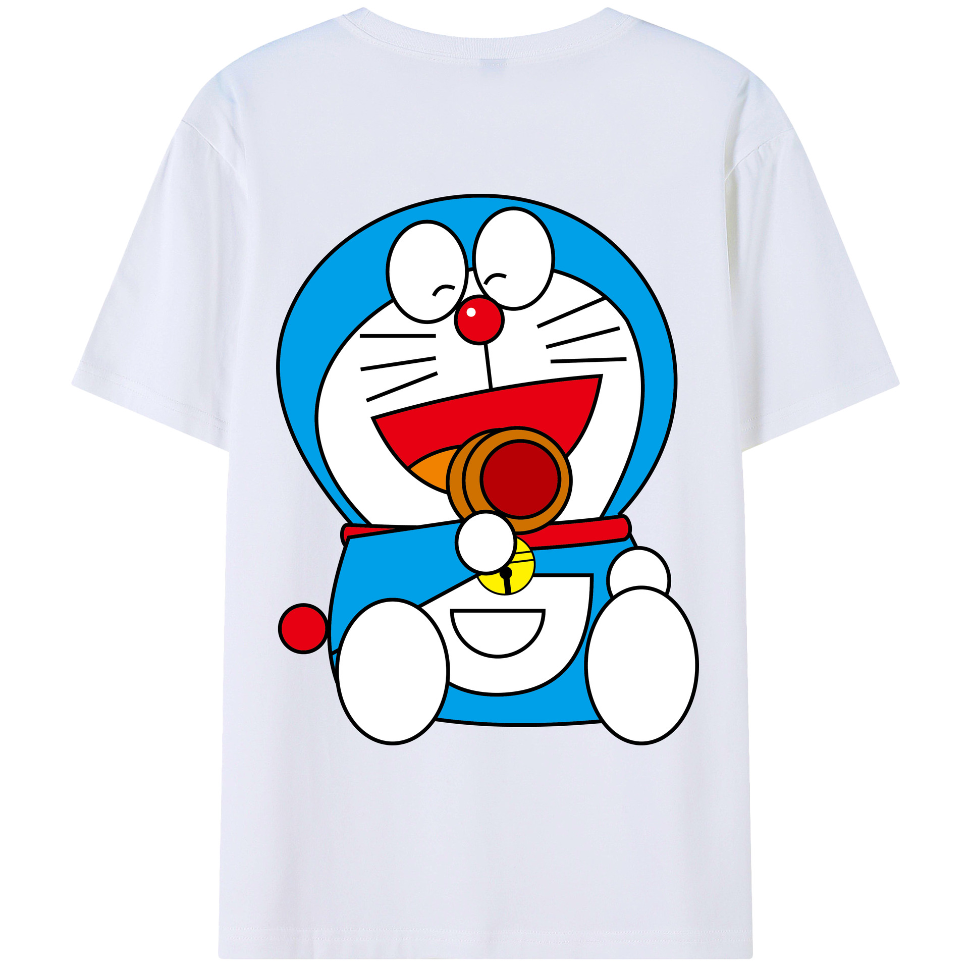 （画像用） ドラえもん Doraemon レディース半袖Tシャツ(バックプリント)