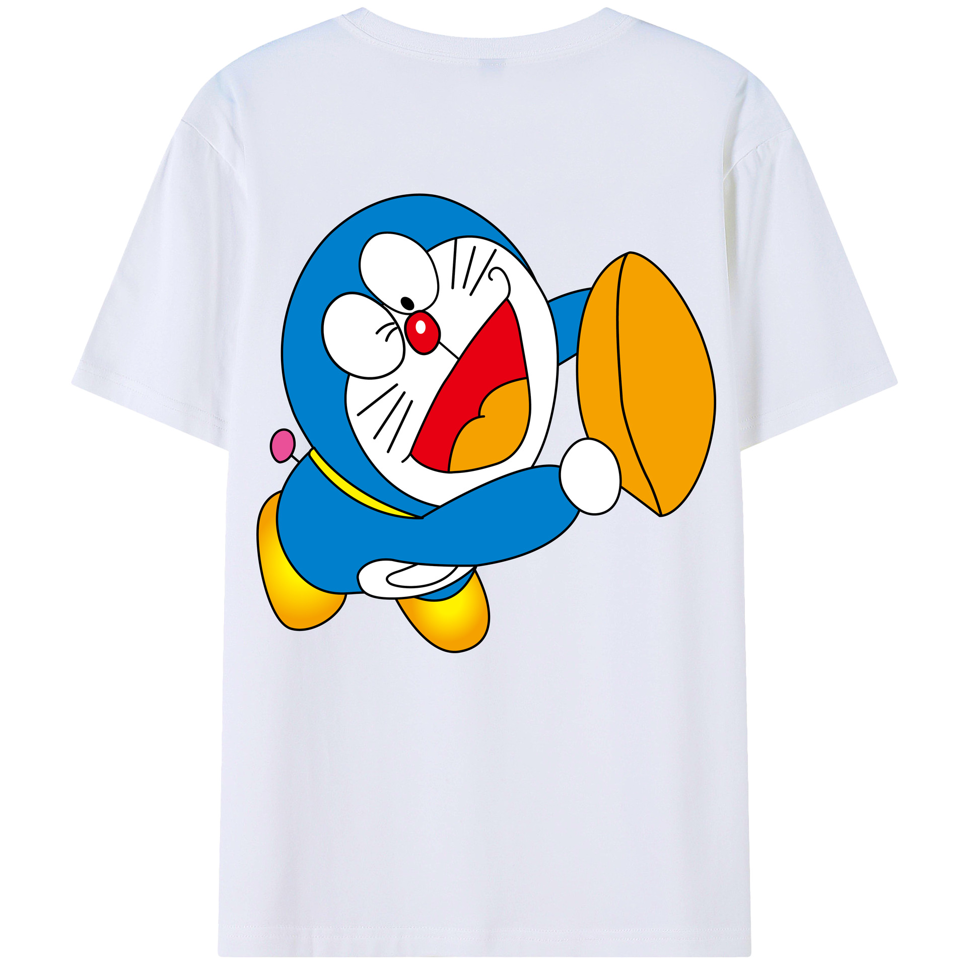 （画像用） ドラえもん Doraemon レディース半袖Tシャツ(バックプリント)