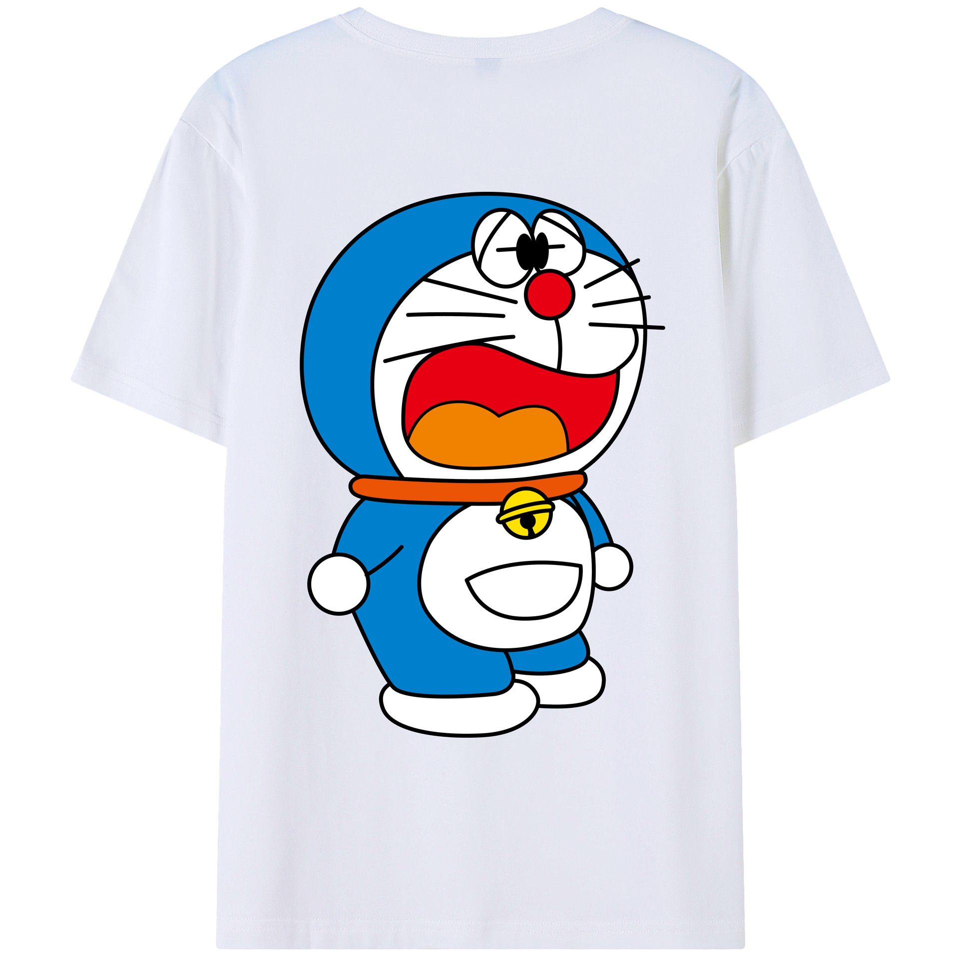 （画像用） ドラえもん Doraemon レディース半袖Tシャツ(バックプリント)