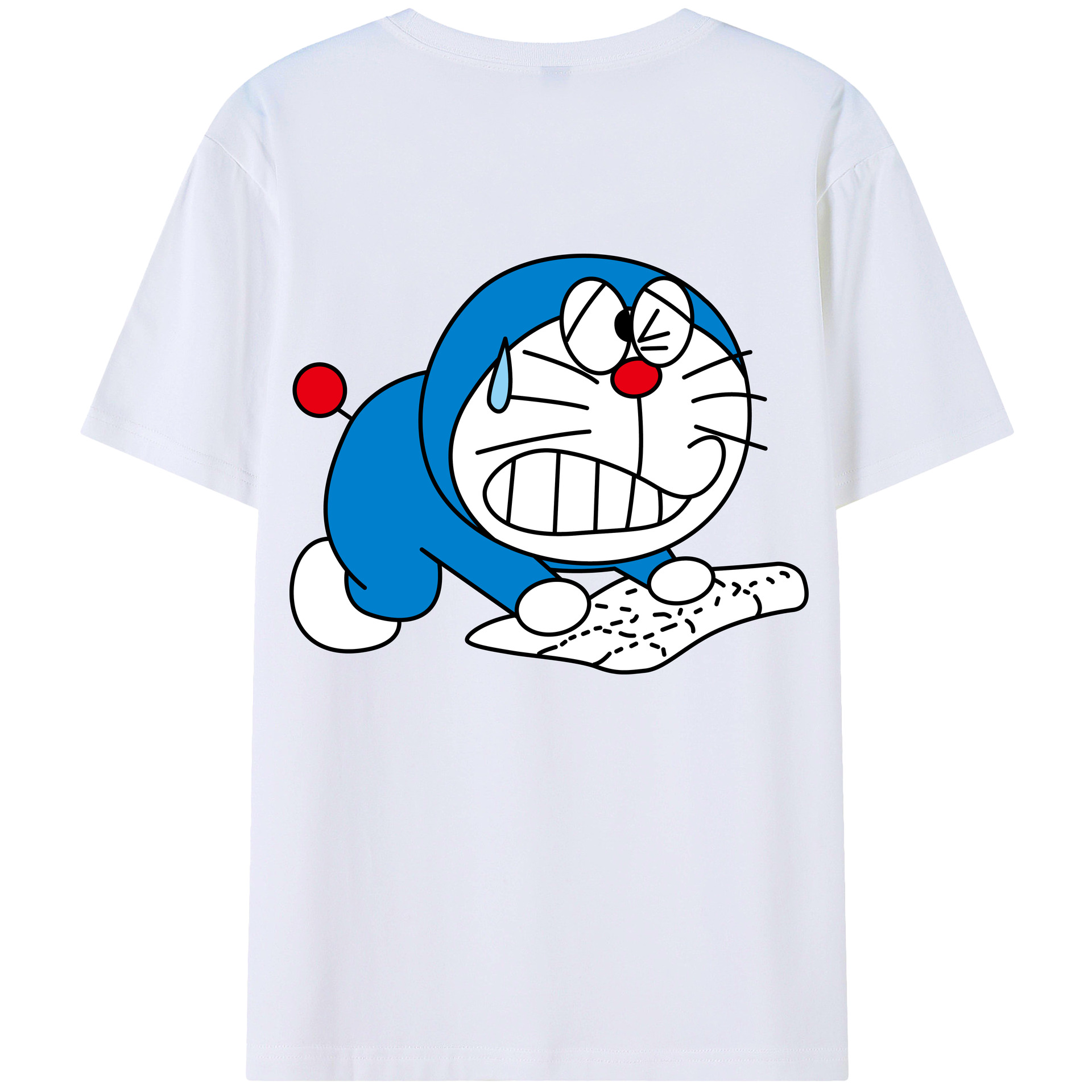 （画像用） ドラえもん Doraemon レディース半袖Tシャツ(バックプリント)