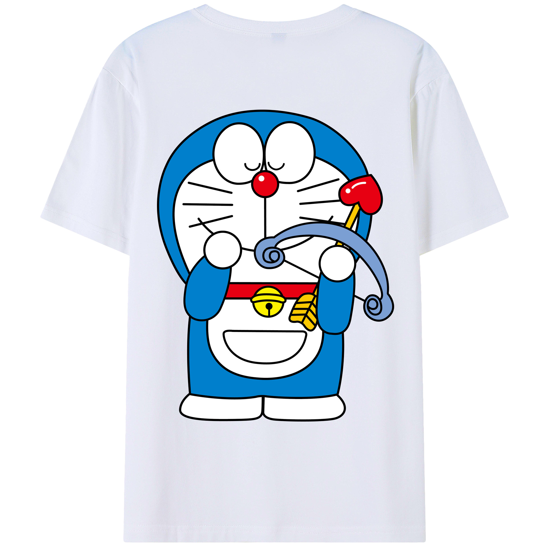 （画像用） ドラえもん Doraemon レディース半袖Tシャツ(バックプリント)