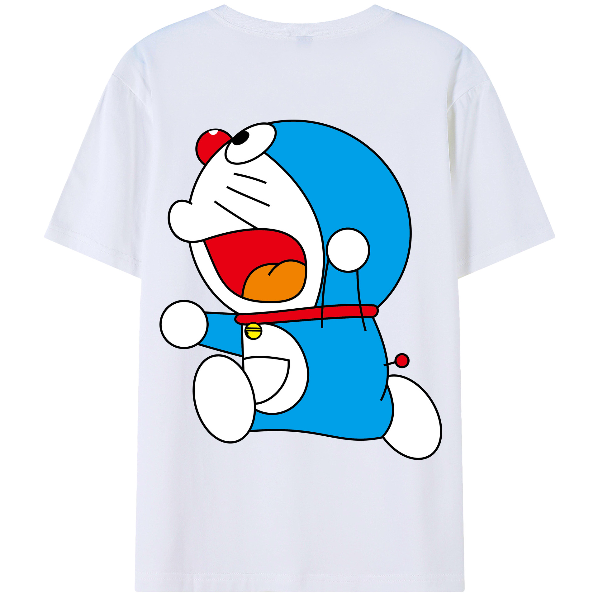 （画像用） ドラえもん Doraemon レディース半袖Tシャツ(バックプリント)