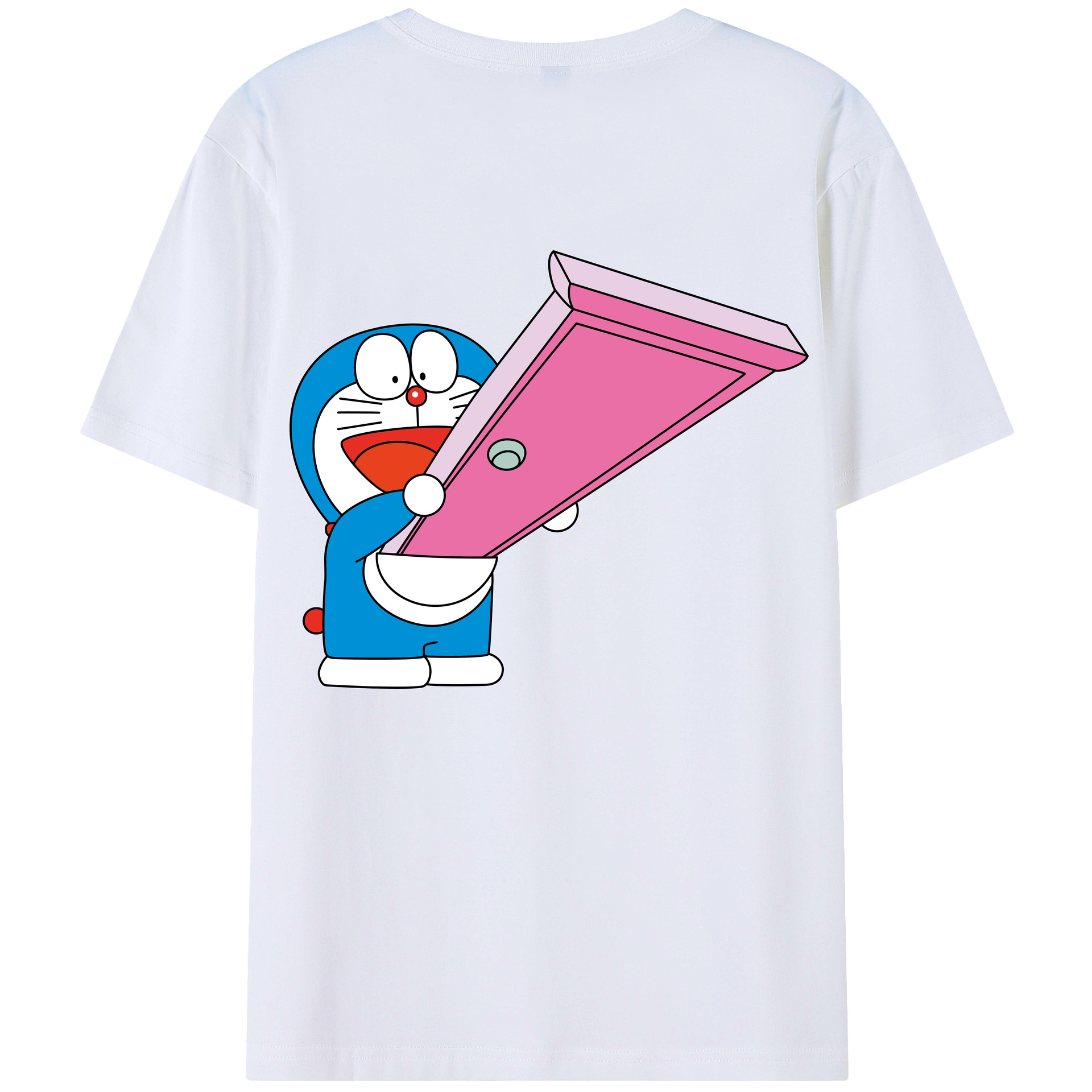（画像用） ドラえもん Doraemon レディース半袖Tシャツ(バックプリント)