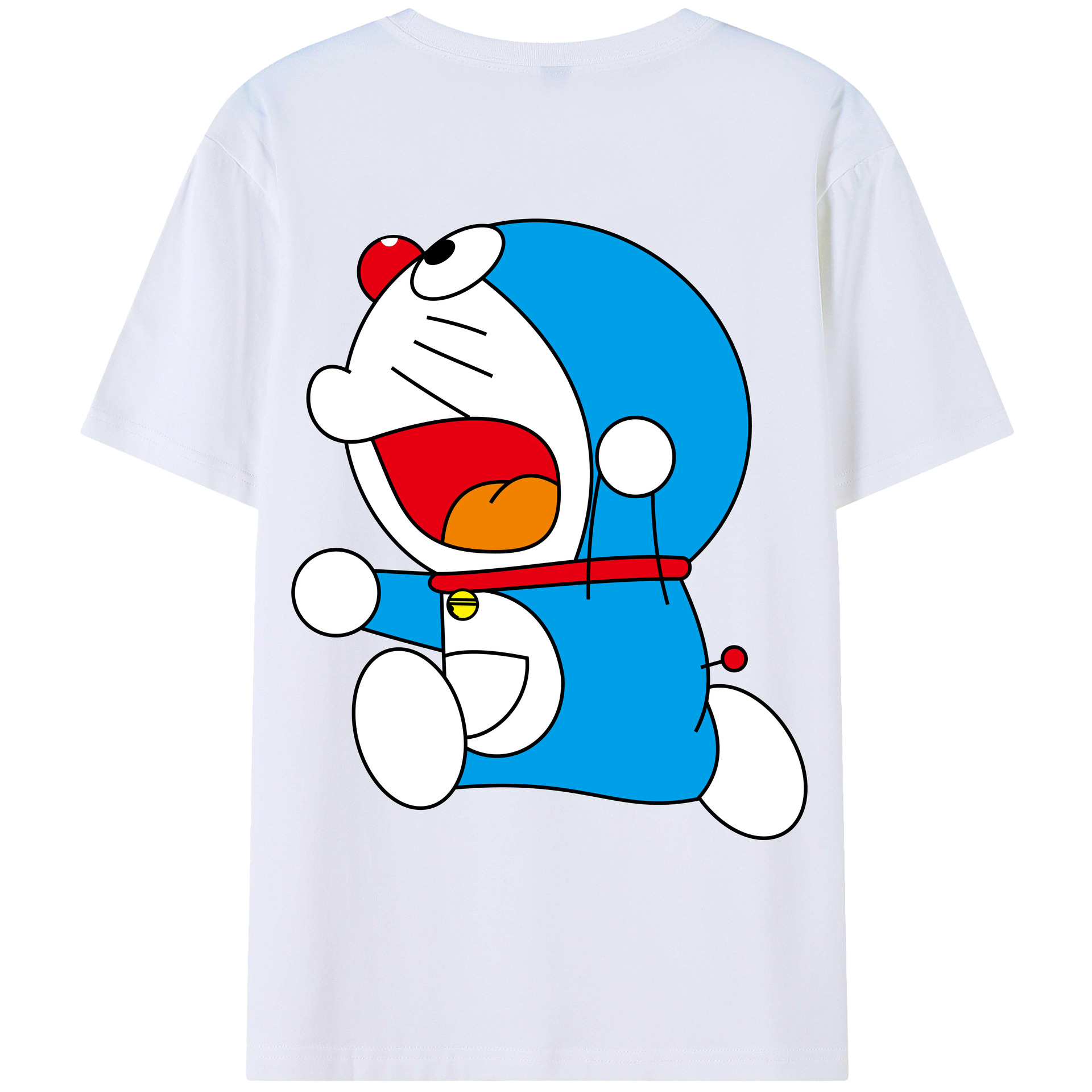 （画像用） ドラえもん Doraemon レディース半袖Tシャツ(バックプリント)
