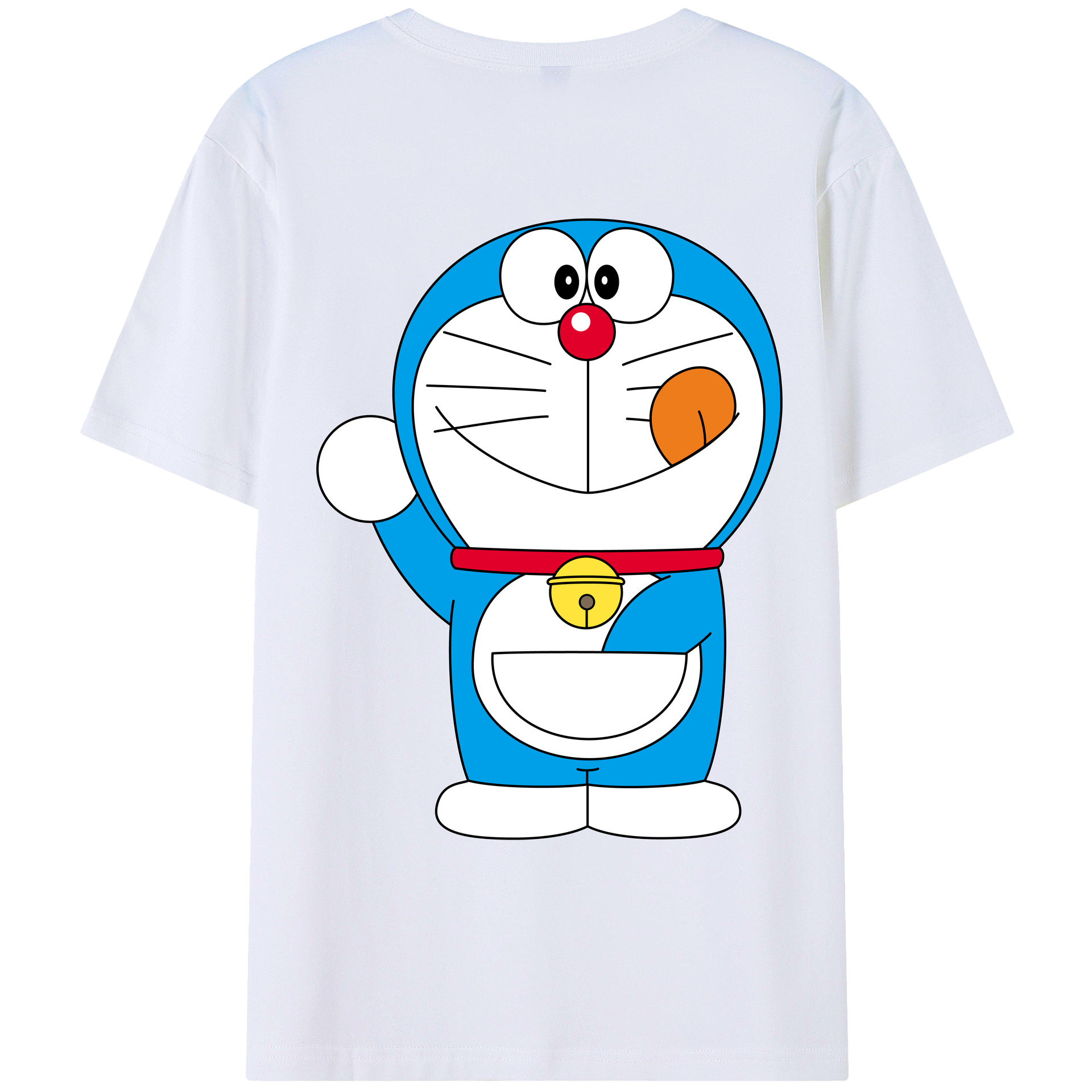 （画像用） ドラえもん Doraemon レディース半袖Tシャツ(バックプリント)