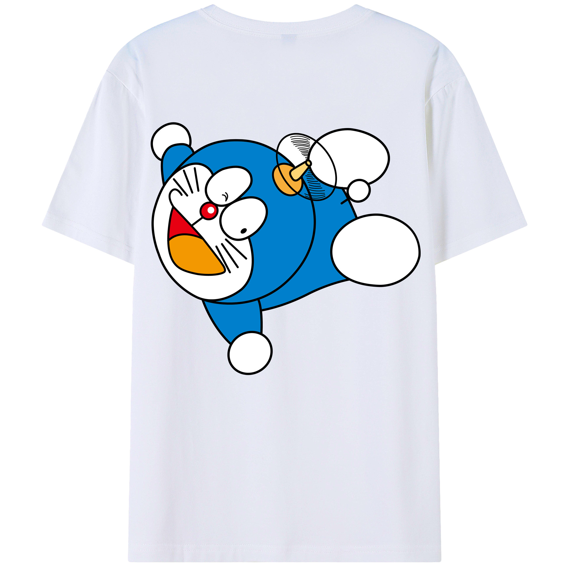 （画像用） ドラえもん Doraemon レディース半袖Tシャツ(バックプリント)