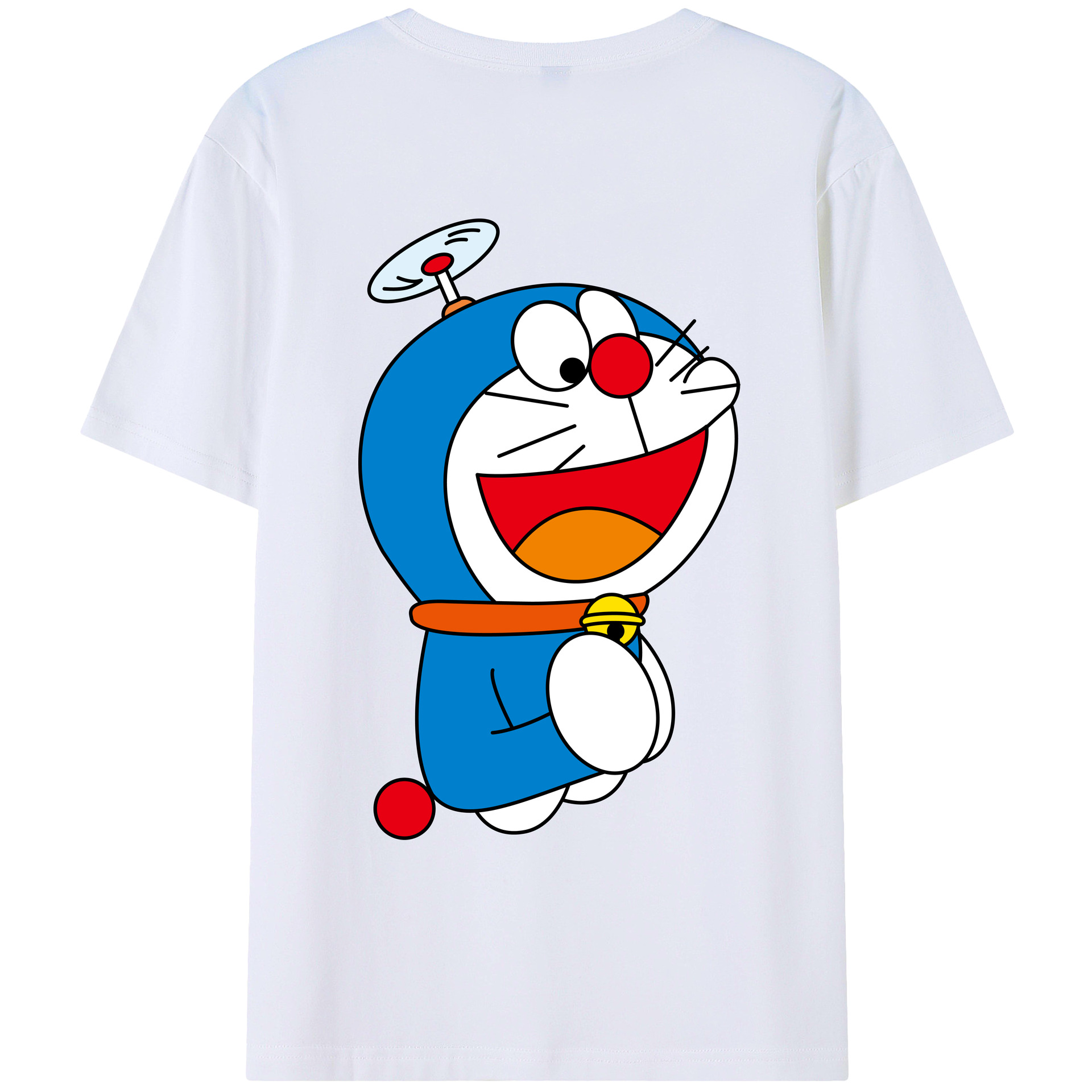 （画像用） ドラえもん Doraemon レディース半袖Tシャツ(バックプリント)