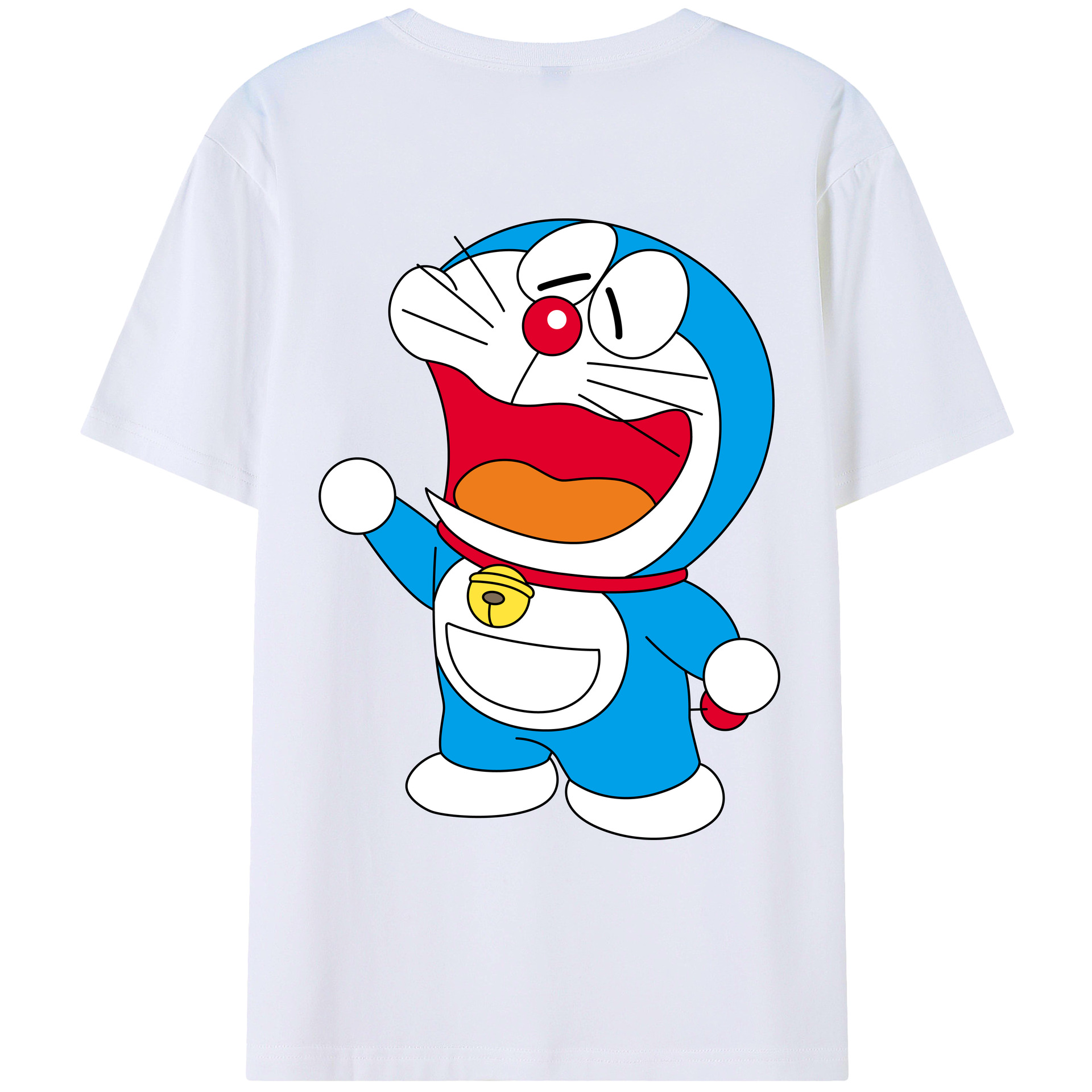 （画像用） ドラえもん Doraemon レディース半袖Tシャツ(バックプリント)