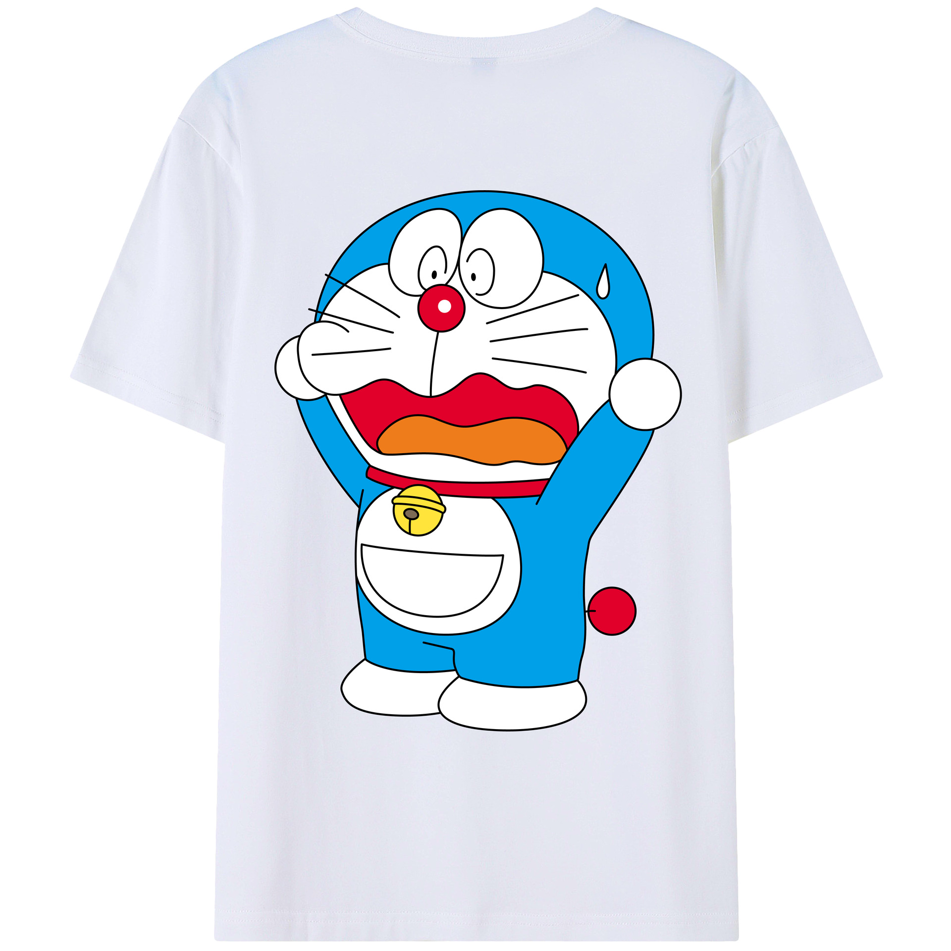 （画像用） ドラえもん Doraemon レディース半袖Tシャツ(バックプリント)