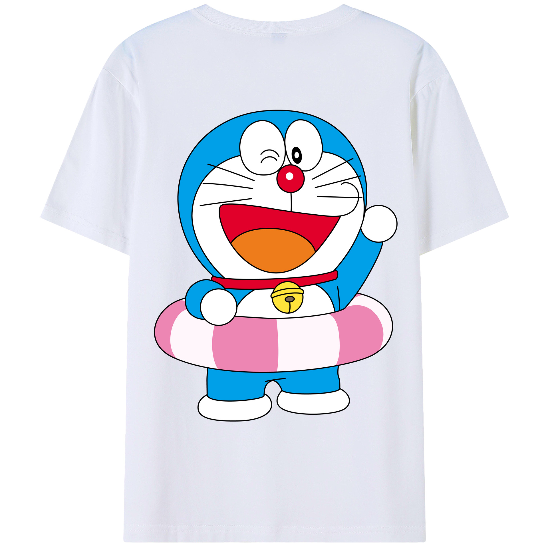 （画像用） ドラえもん Doraemon レディース半袖Tシャツ(バックプリント)