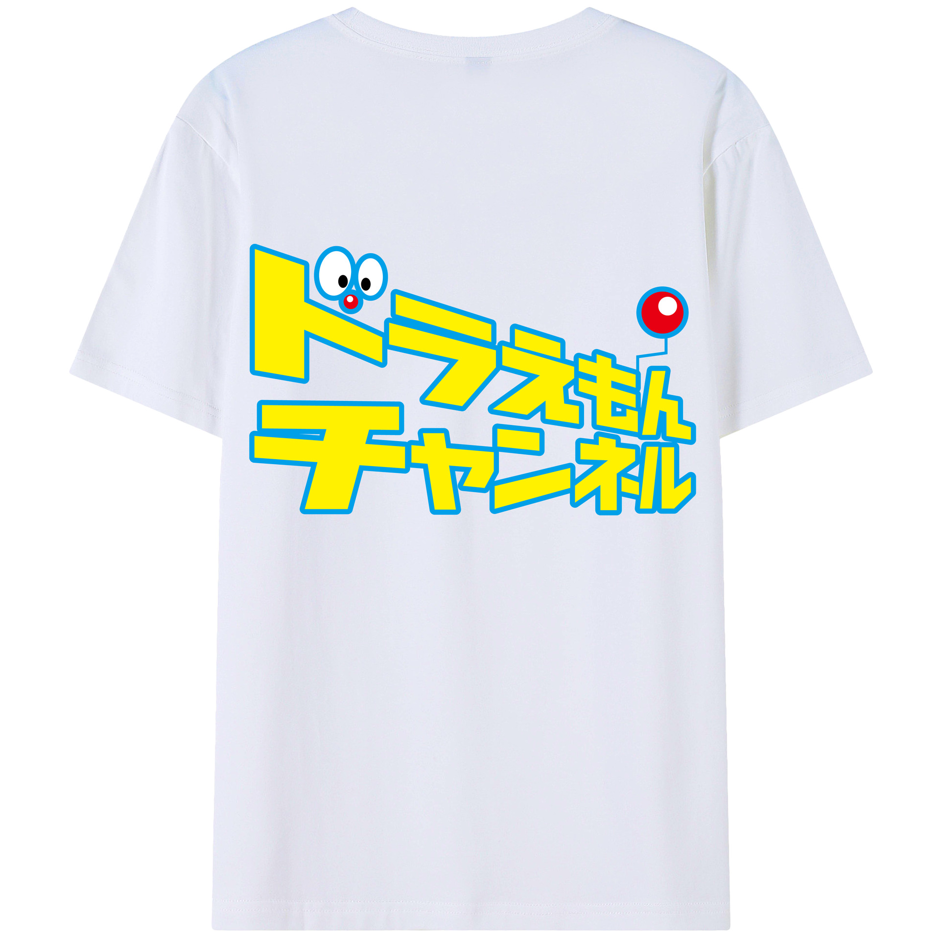（画像用） ドラえもん Doraemon レディース半袖Tシャツ(バックプリント)