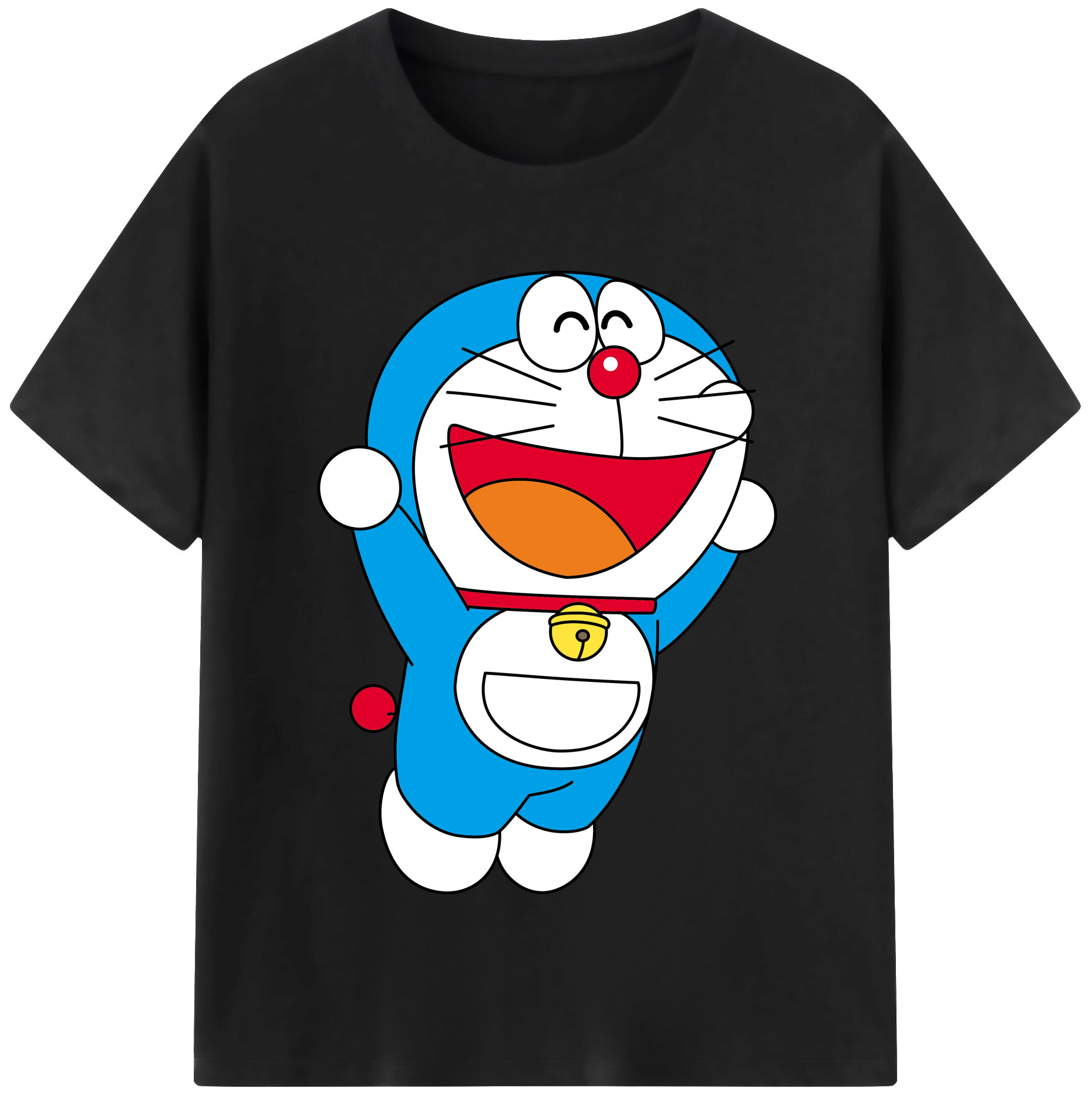（画像用） ドラえもん Doraemon レディースカジュアルプリントTシャツ（綿100％）