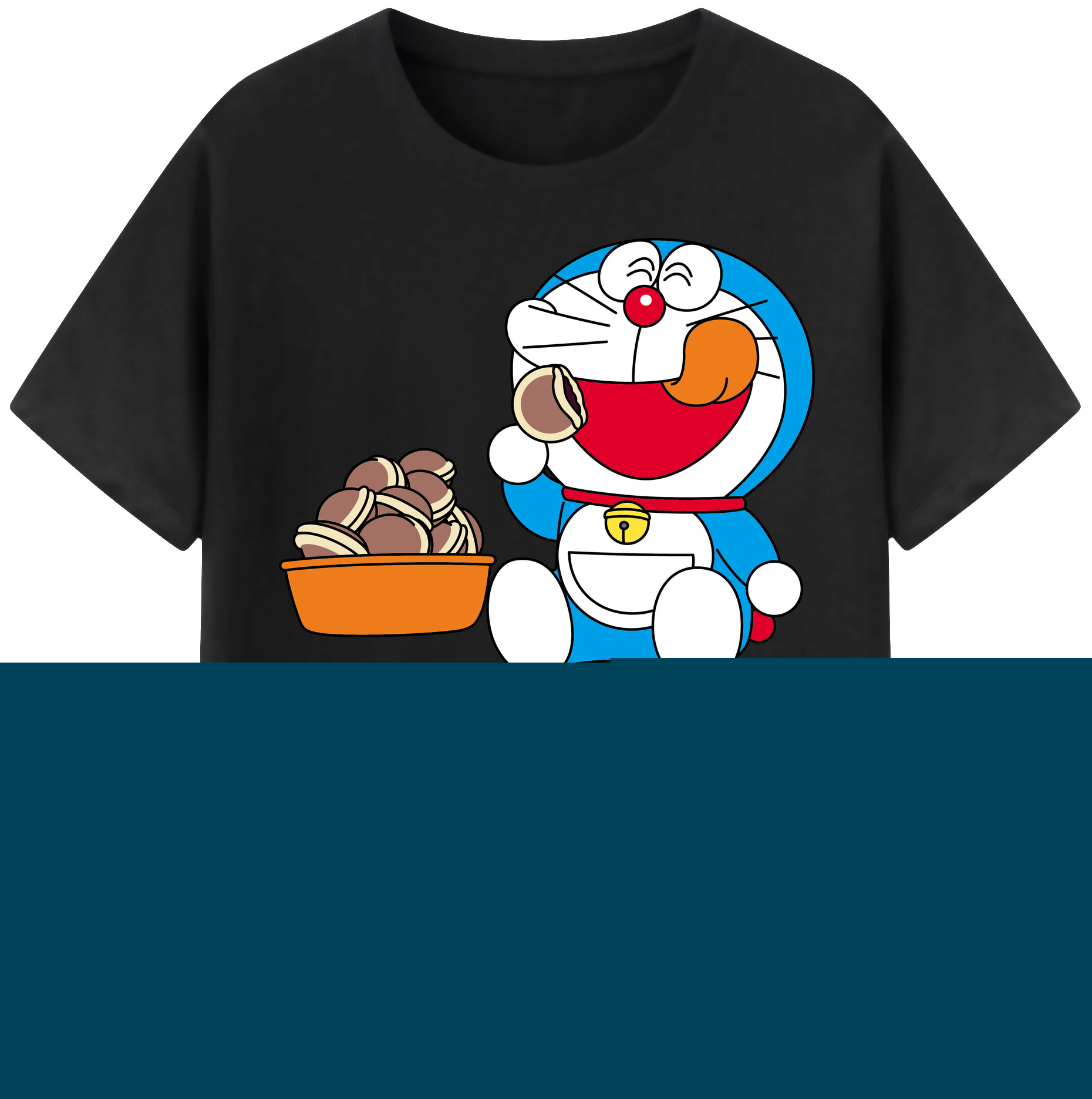 （画像用） ドラえもん Doraemon レディースカジュアルプリントTシャツ（綿100％）