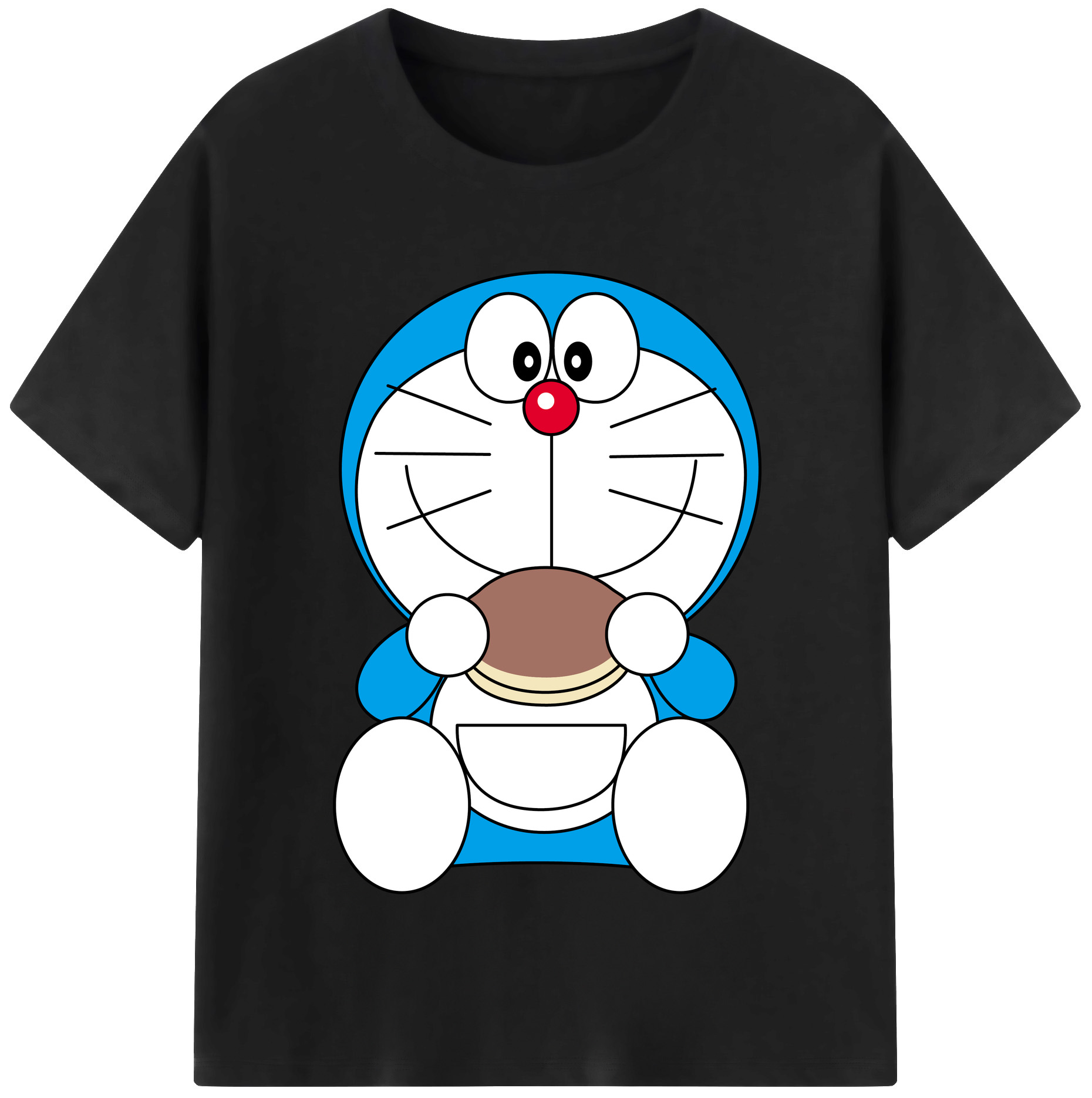 （画像用） ドラえもん Doraemon レディースカジュアルプリントTシャツ（綿100％）