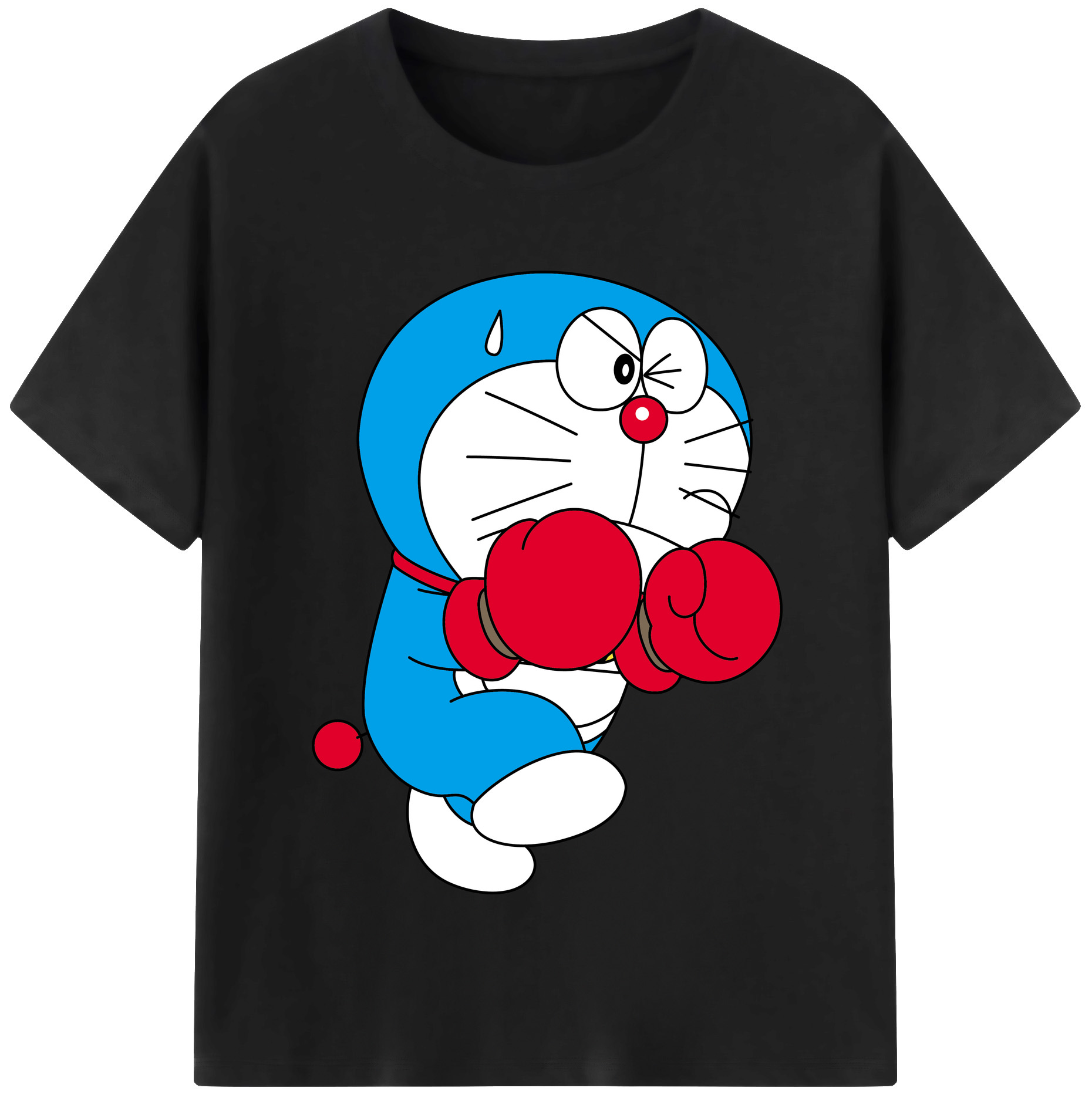 （画像用） ドラえもん Doraemon レディースカジュアルプリントTシャツ（綿100％）