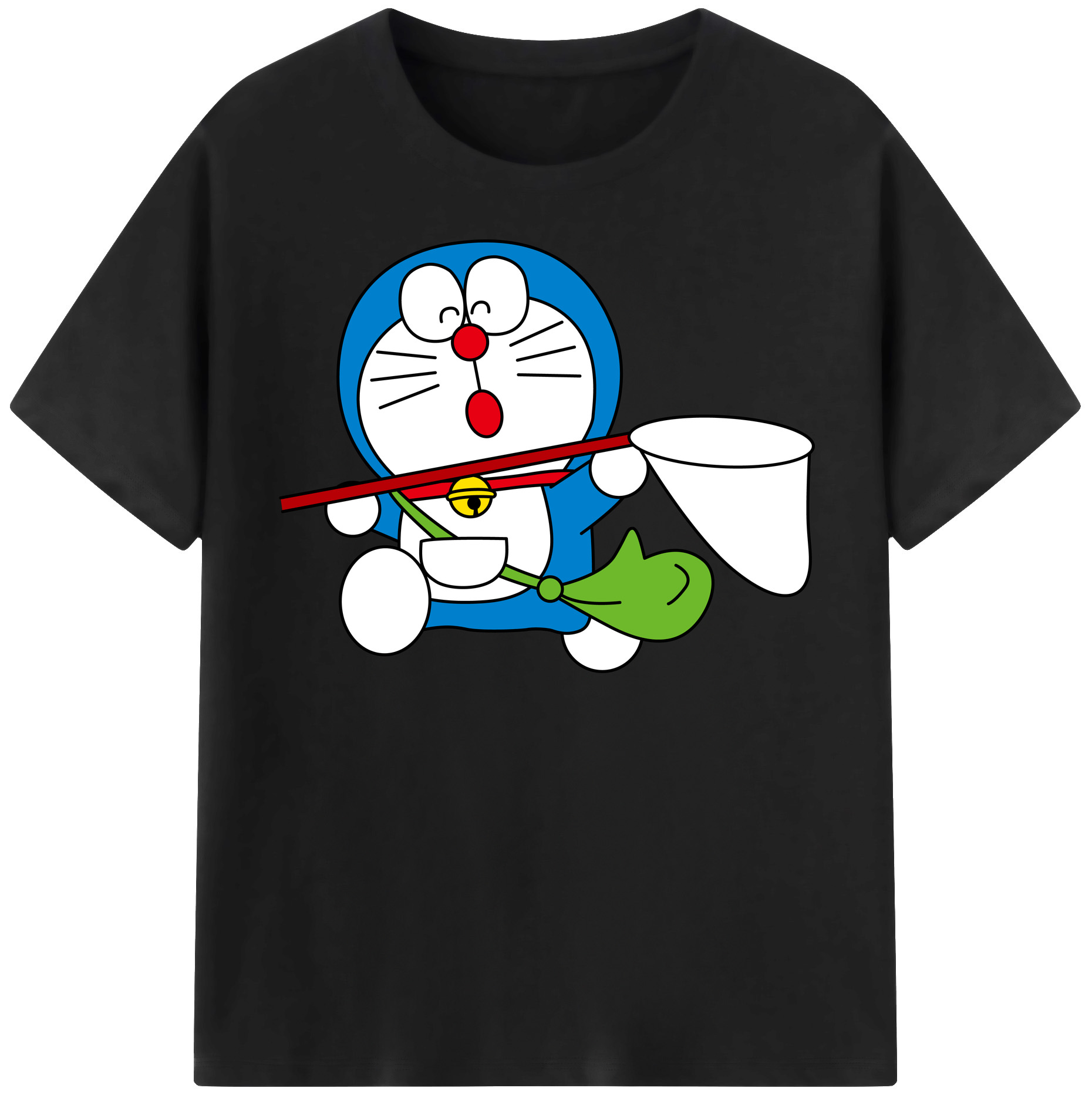 （画像用） ドラえもん Doraemon レディースカジュアルプリントTシャツ（綿100％）
