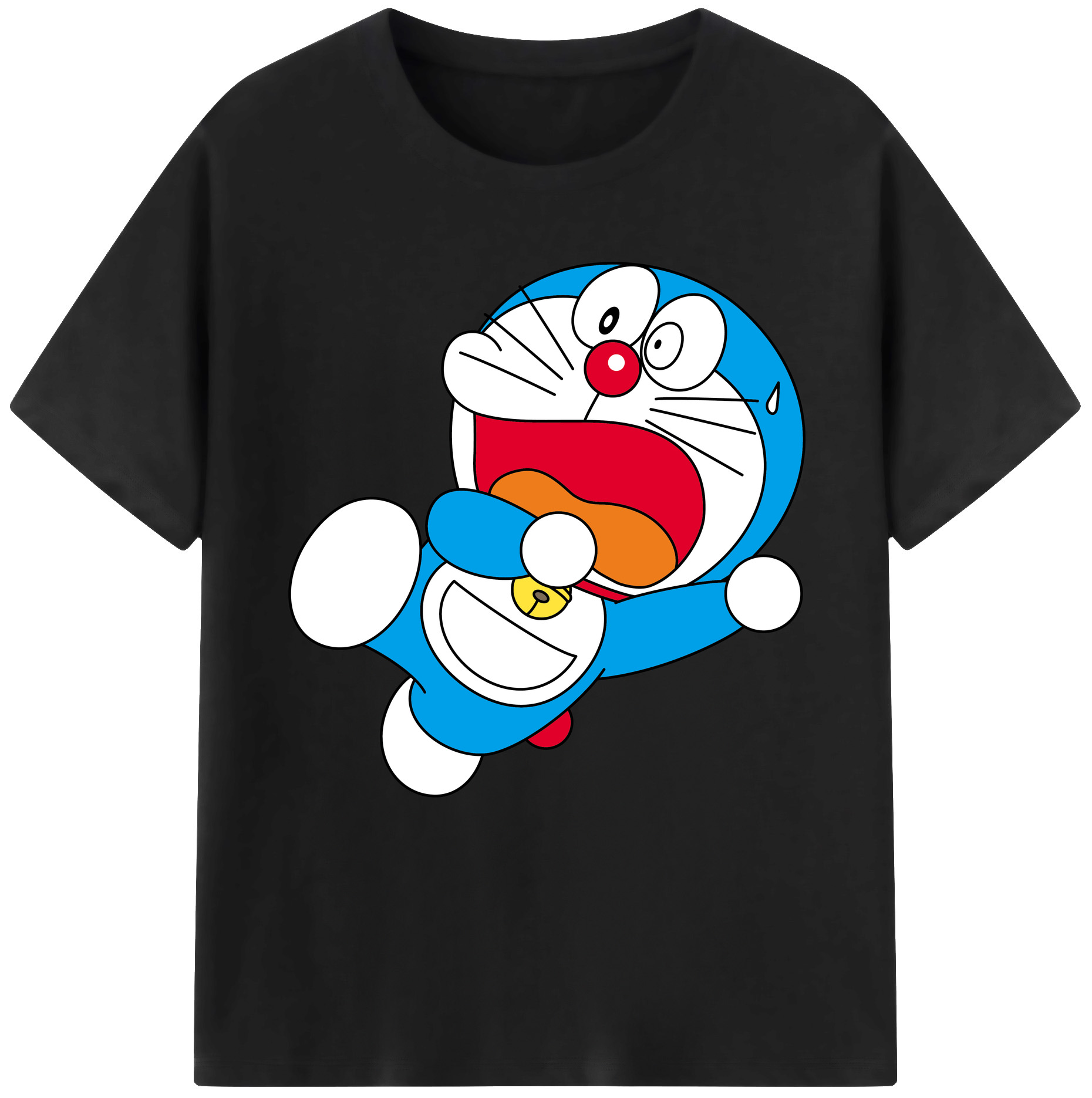 （画像用） ドラえもん Doraemon レディースカジュアルプリントTシャツ（綿100％）