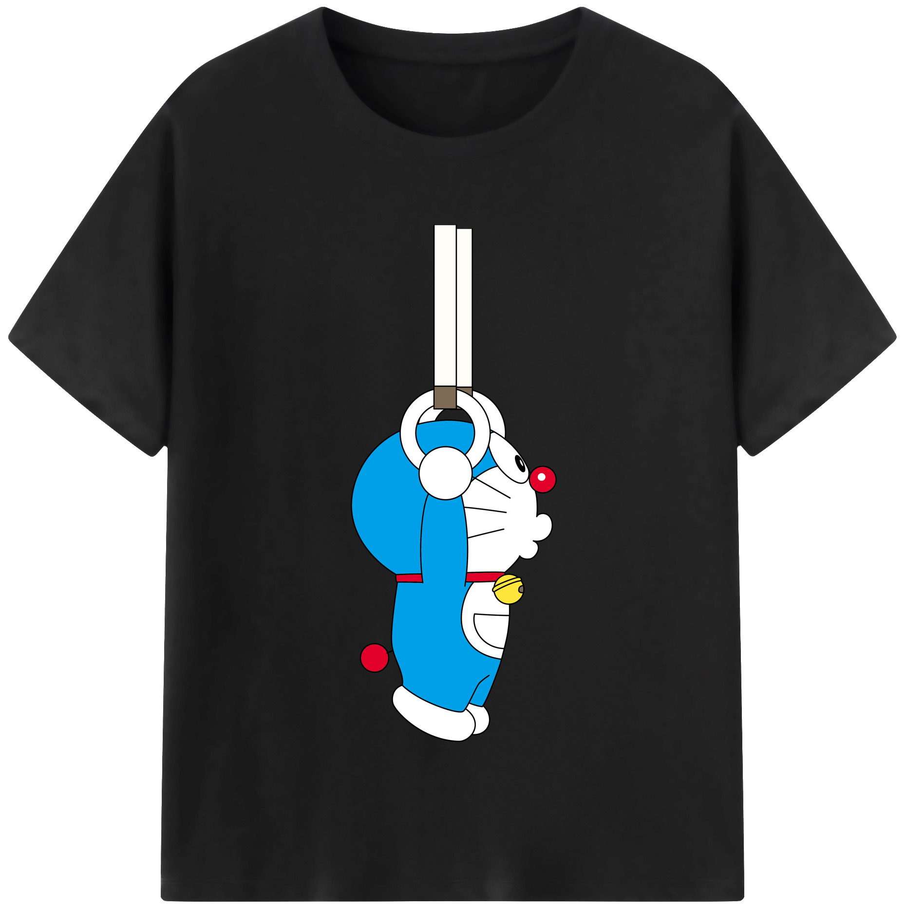 （画像用） ドラえもん Doraemon レディースカジュアルプリントTシャツ（綿100％）