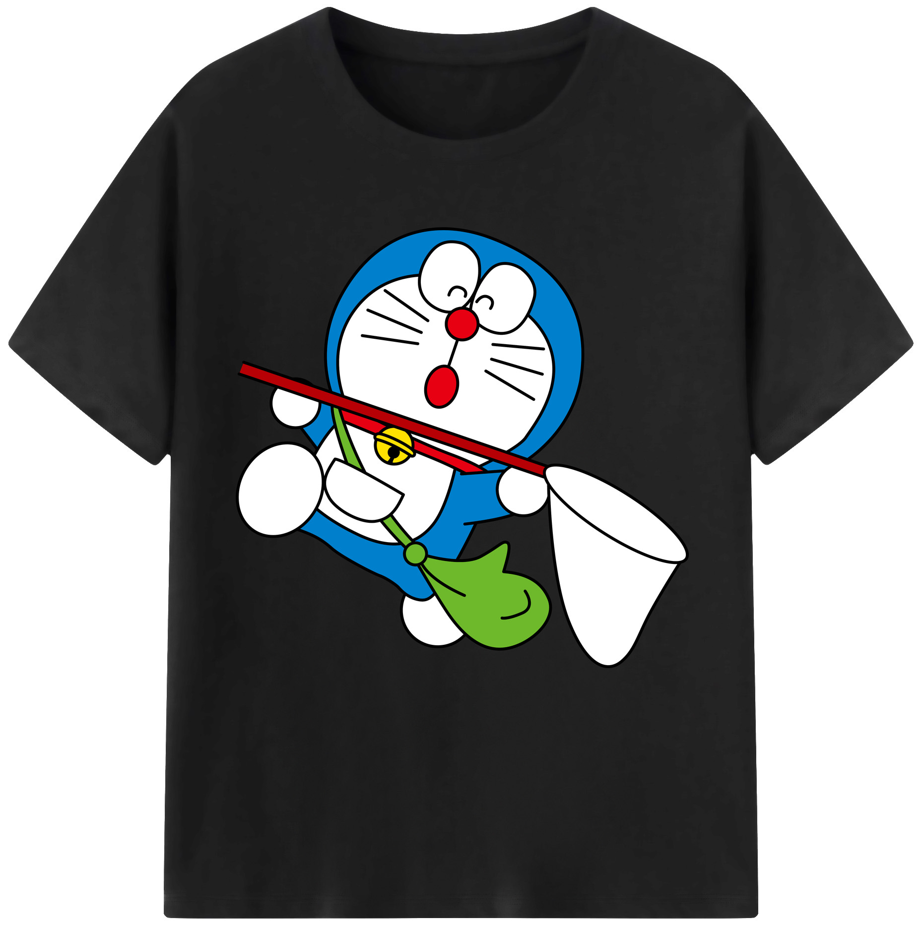 （画像用） ドラえもん Doraemon レディースカジュアルプリントTシャツ（綿100％）