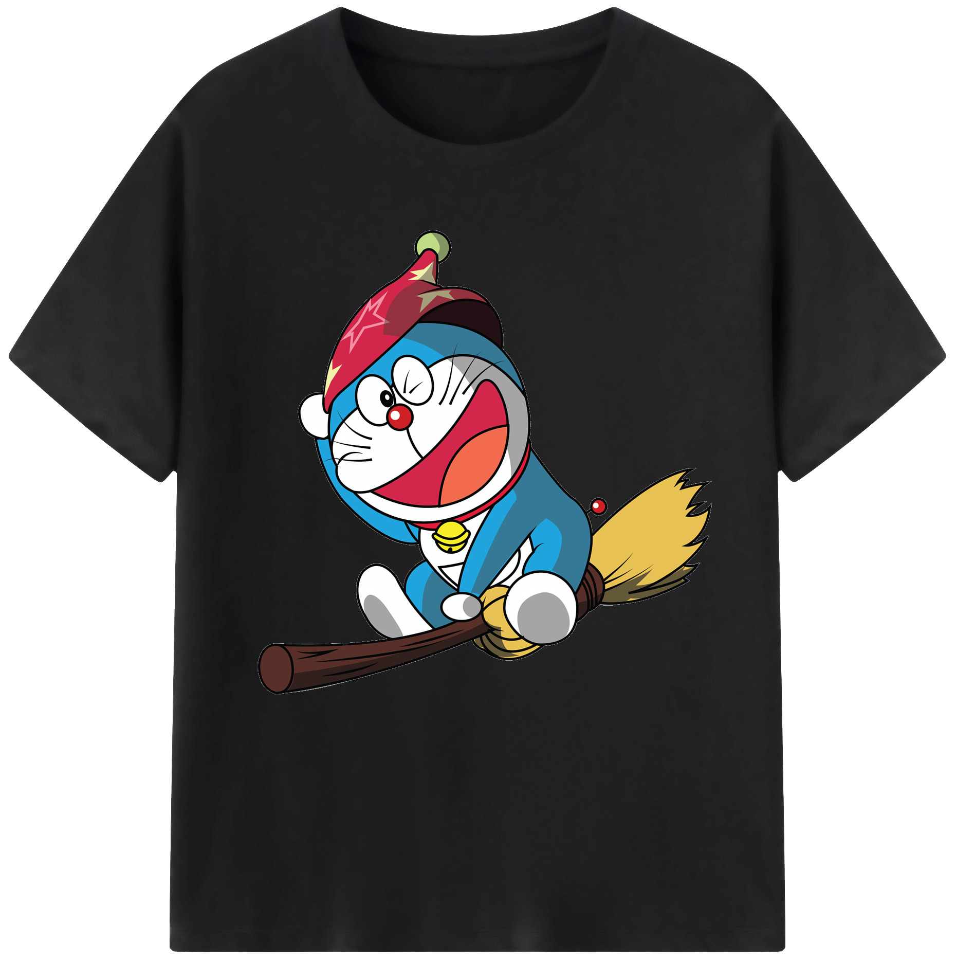 （画像用） ドラえもん Doraemon レディースカジュアルプリントTシャツ（綿100％）
