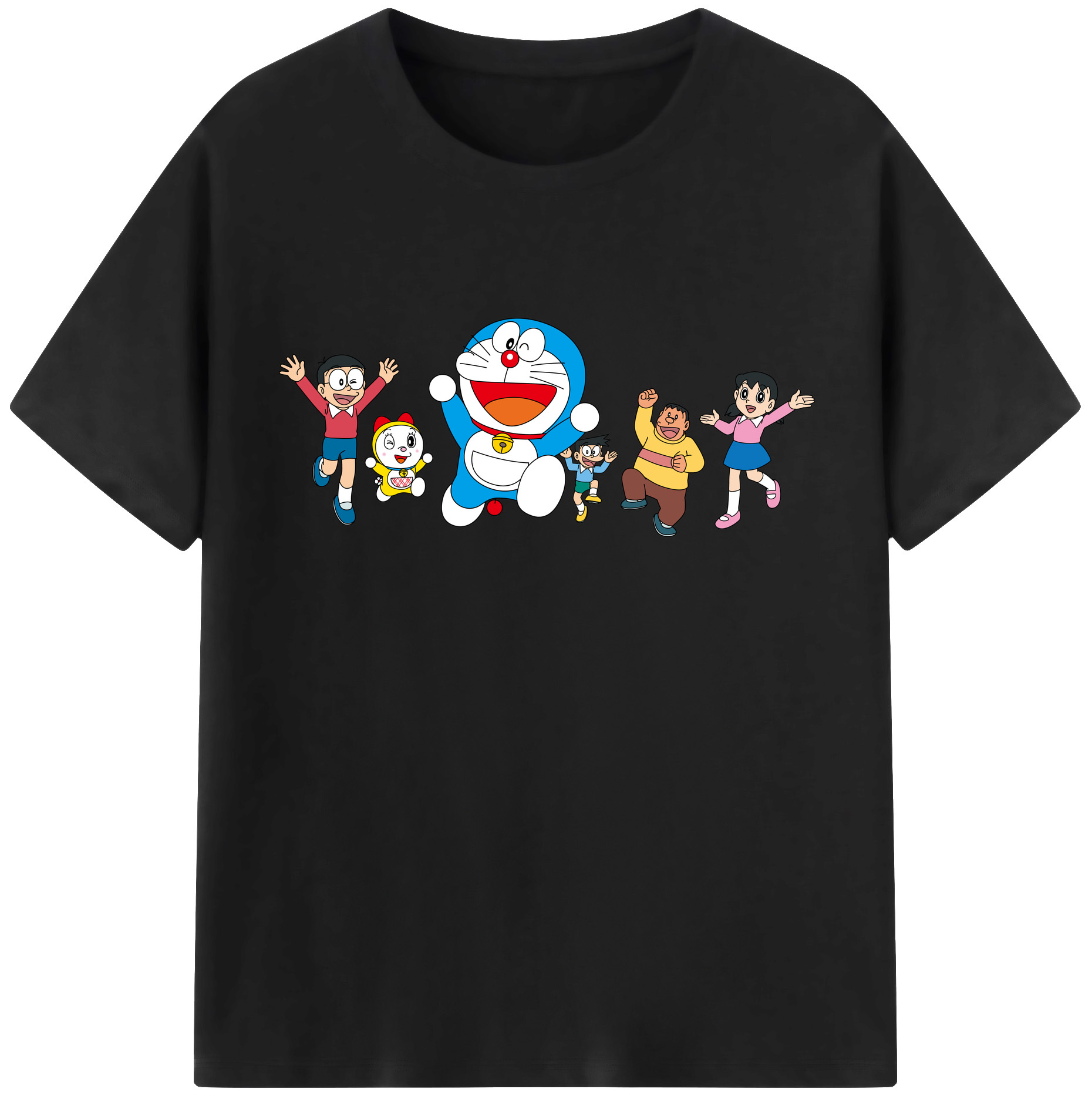 （画像用） ドラえもん 骨川 スネ夫 Doraemon Honekawa Suneo レディースカジュアルプリントTシャツ（綿100％）