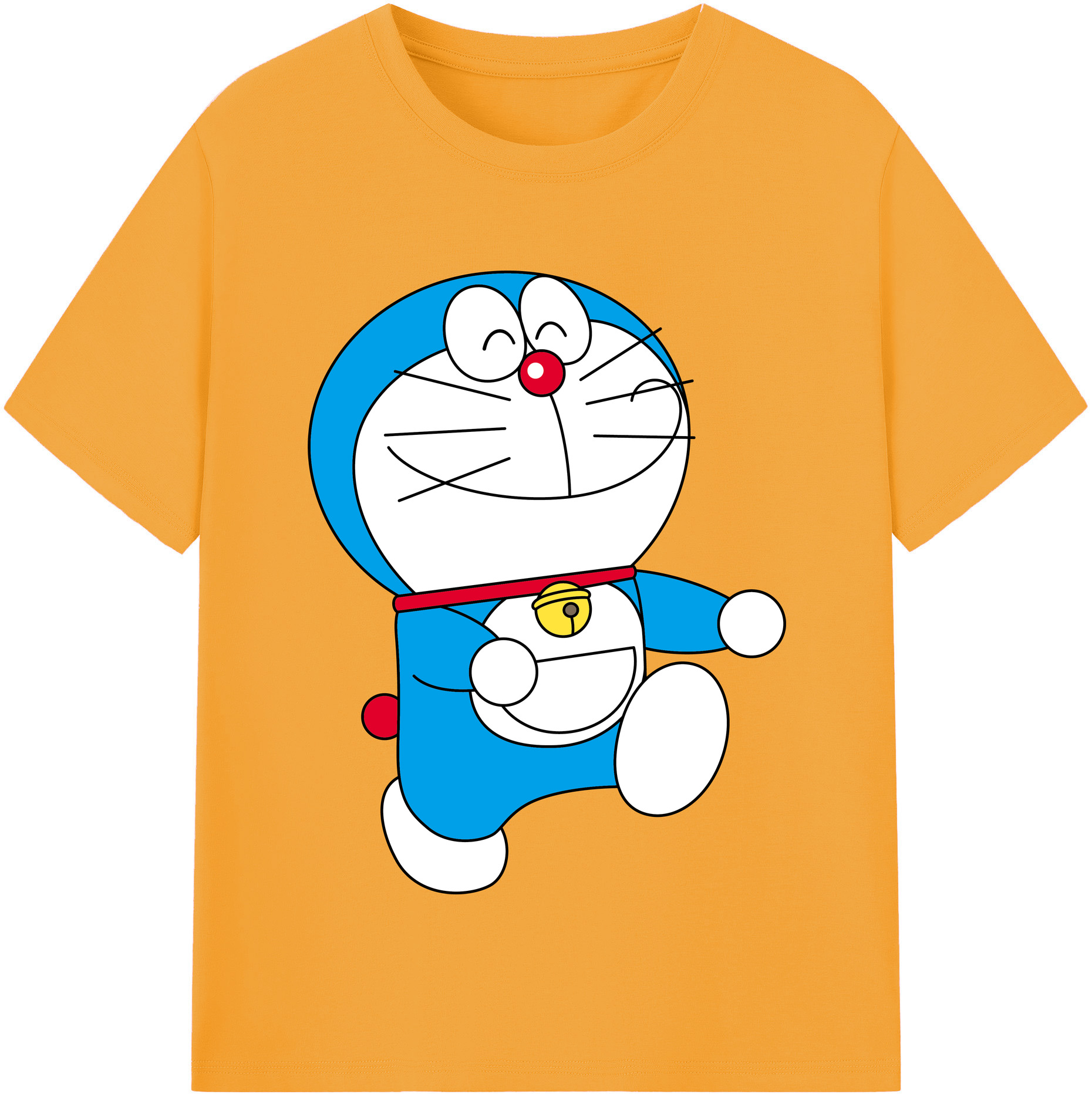（画像用） ドラえもん Doraemon レディースカジュアルプリントTシャツ（綿100％）