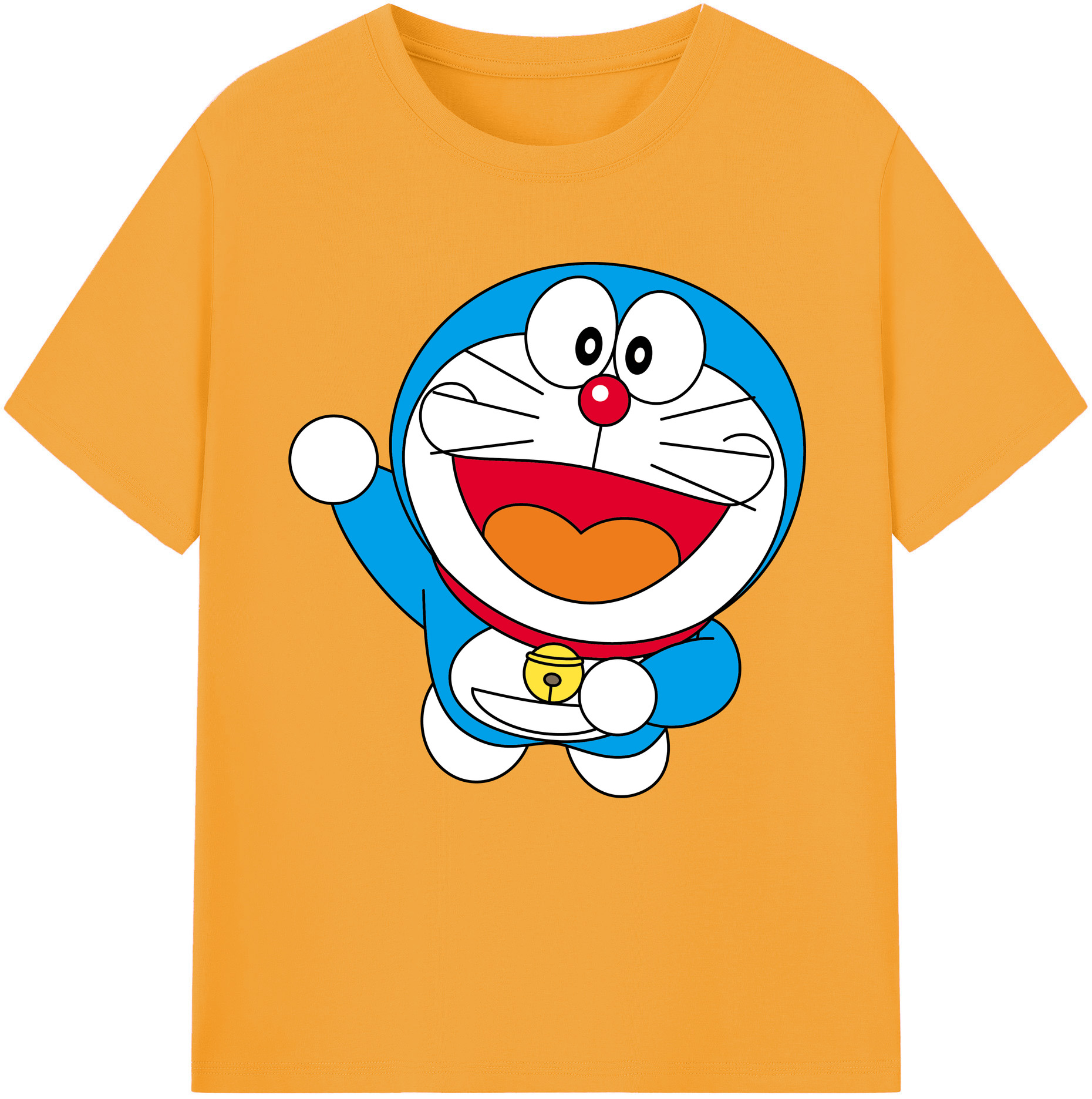 （画像用） ドラえもん Doraemon レディースカジュアルプリントTシャツ（綿100％）