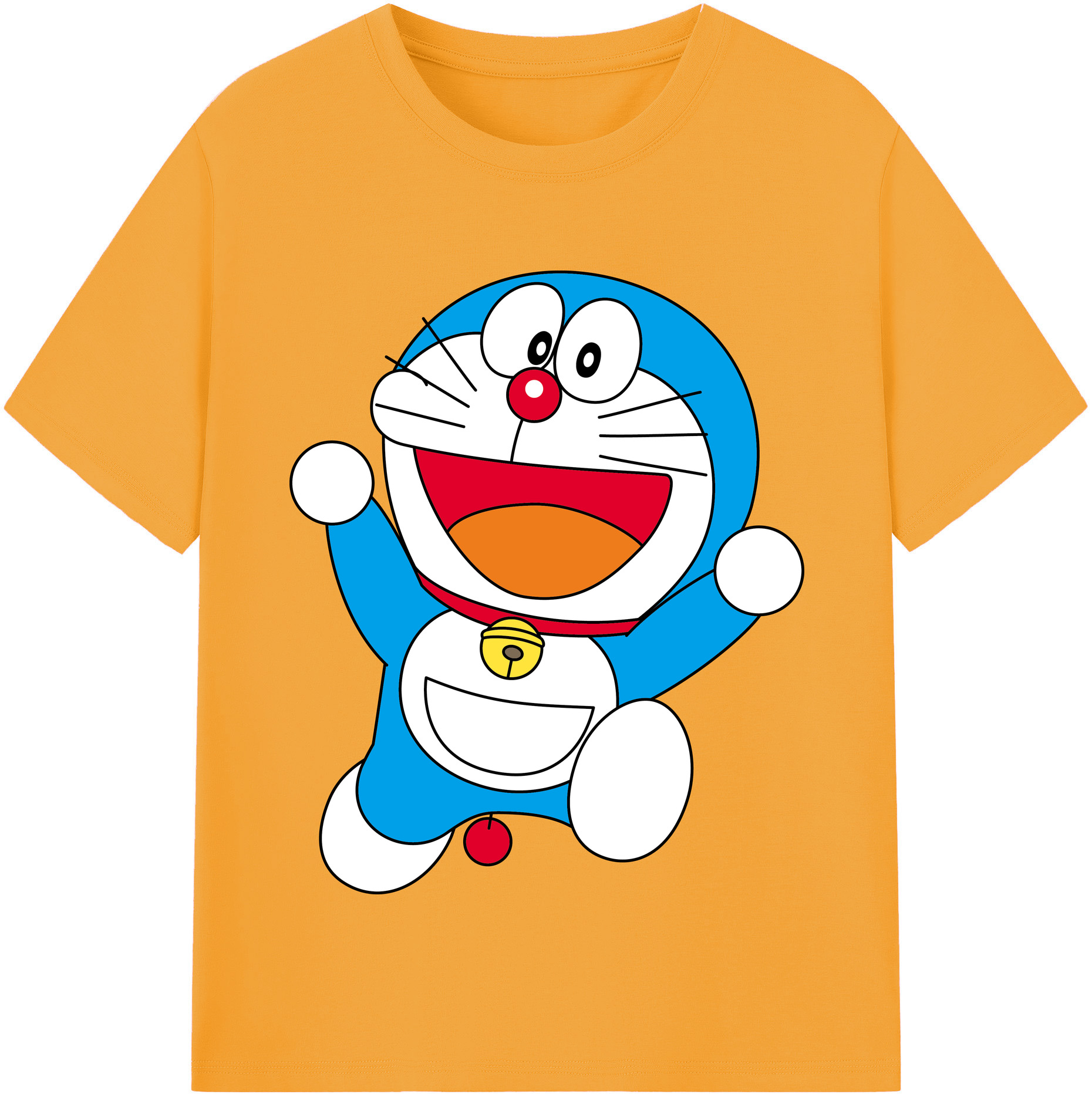 （画像用） ドラえもん Doraemon レディースカジュアルプリントTシャツ（綿100％）
