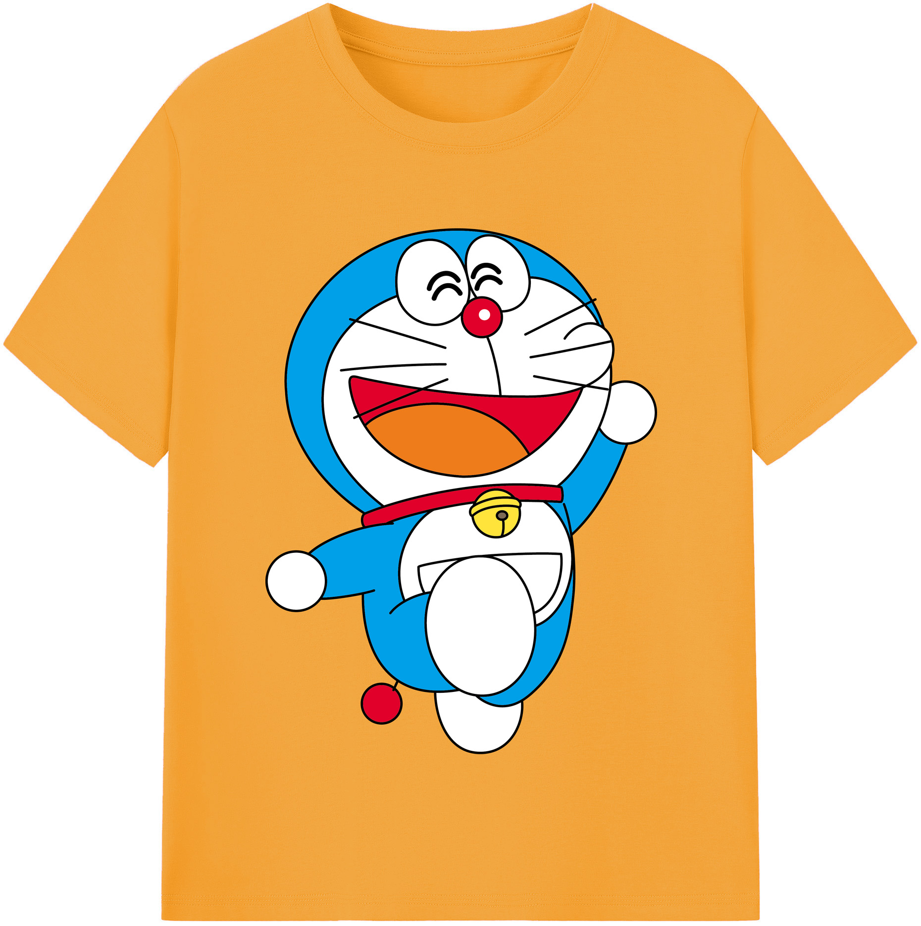 （画像用） ドラえもん Doraemon レディースカジュアルプリントTシャツ（綿100％）