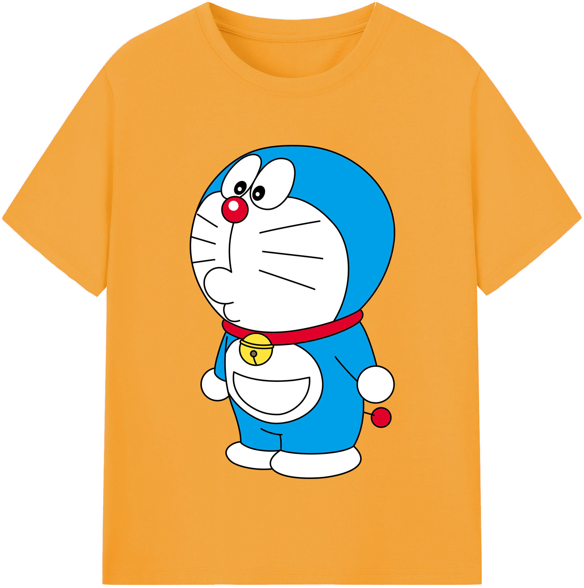 （画像用） ドラえもん Doraemon レディースカジュアルプリントTシャツ（綿100％）