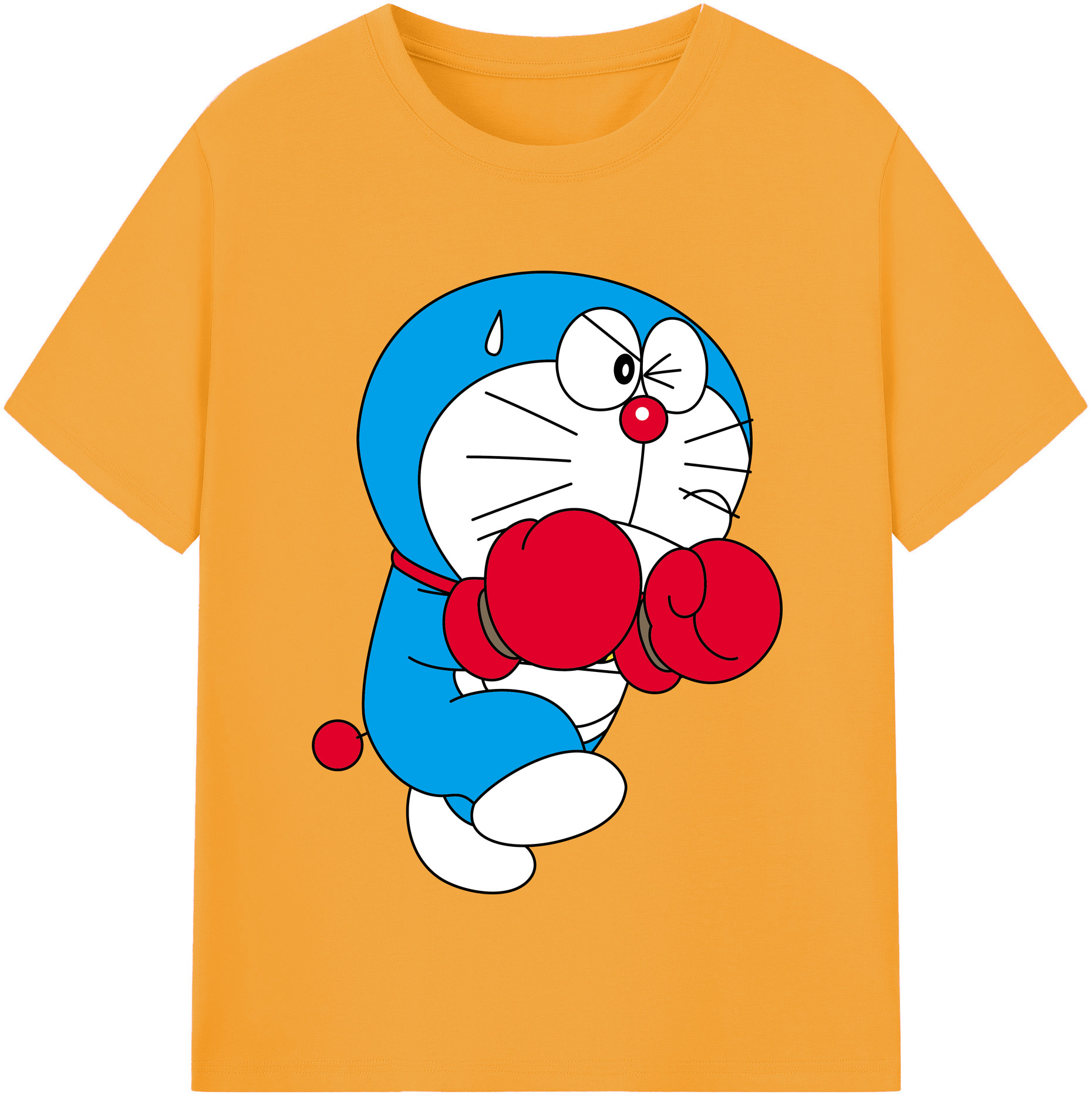 （画像用） ドラえもん Doraemon レディースカジュアルプリントTシャツ（綿100％）