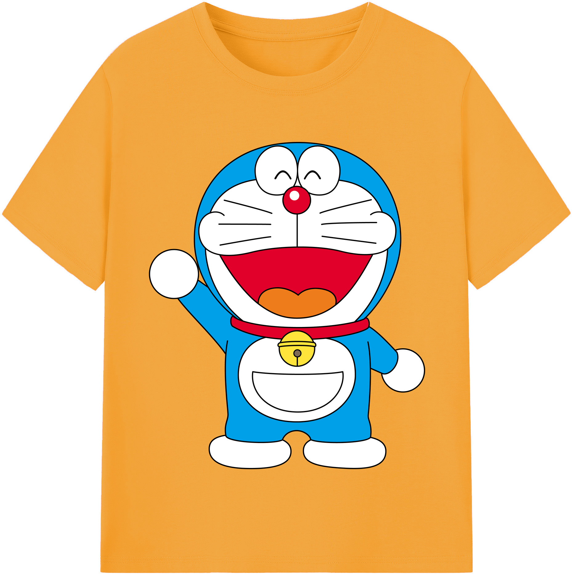 （画像用） ドラえもん Doraemon レディースカジュアルプリントTシャツ（綿100％）
