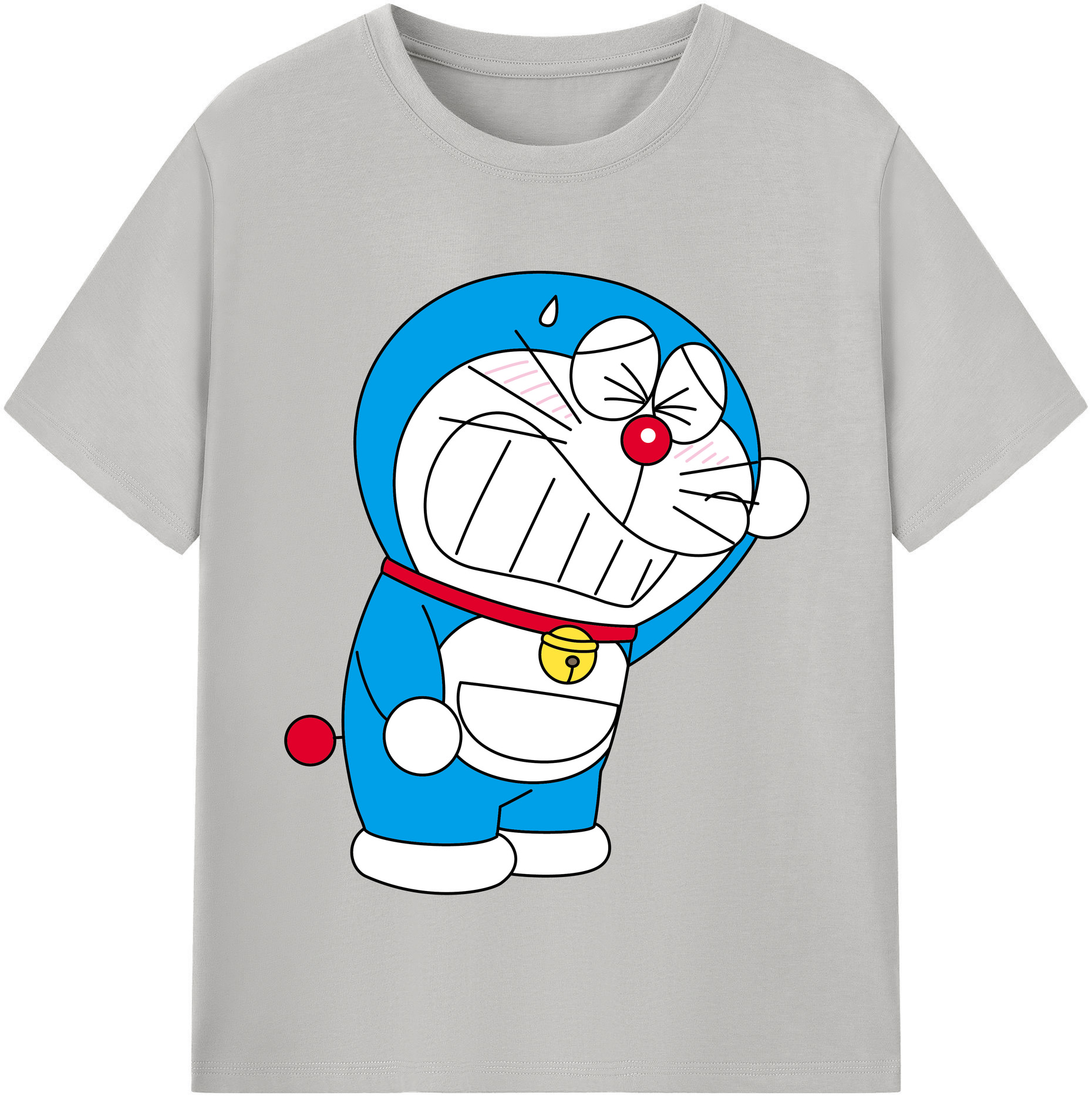 （画像用） ドラえもん Doraemon レディースカジュアルプリントTシャツ（綿100％）