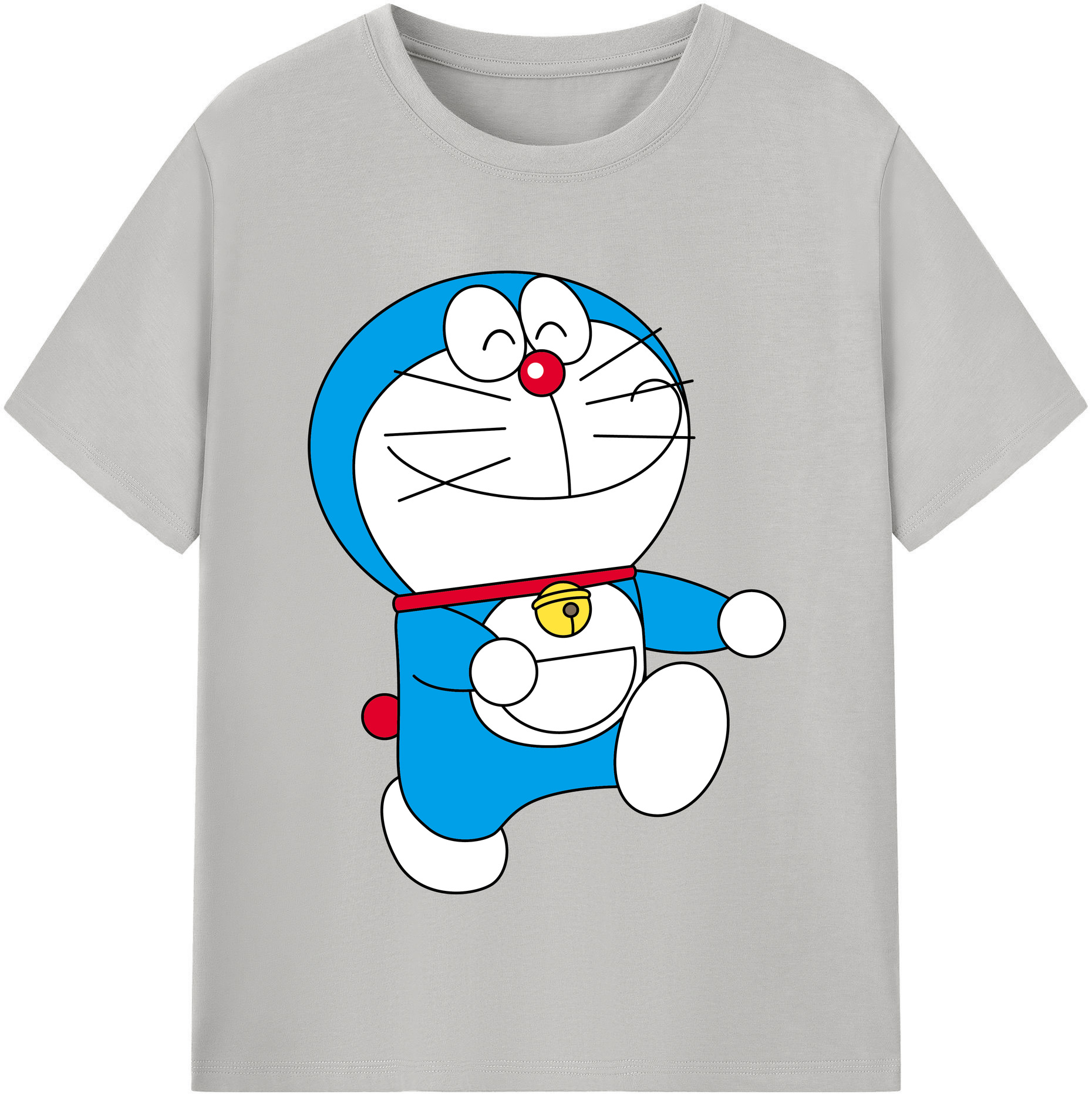 （画像用） ドラえもん Doraemon レディースカジュアルプリントTシャツ（綿100％）