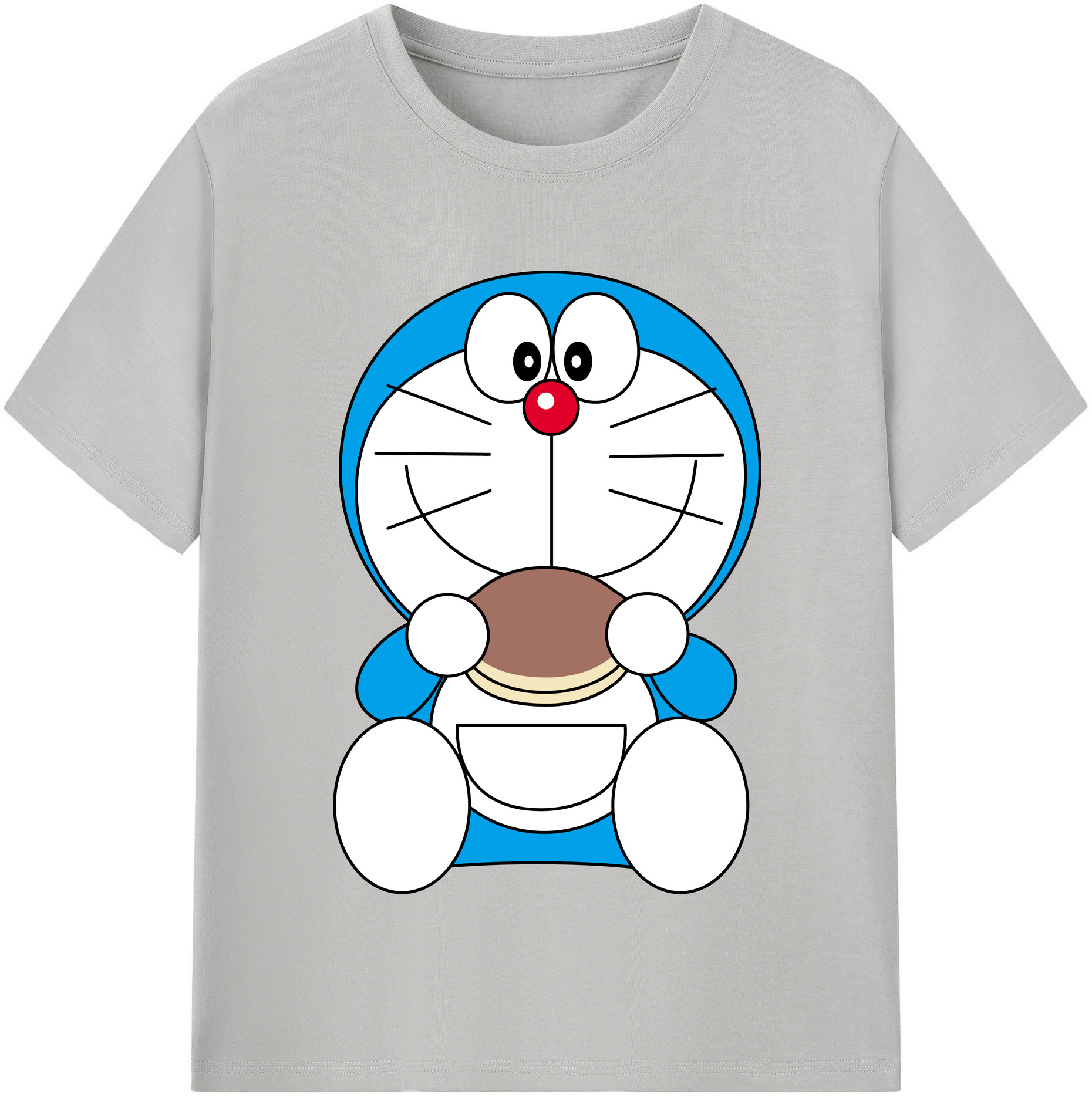 （画像用） ドラえもん Doraemon レディースカジュアルプリントTシャツ（綿100％）