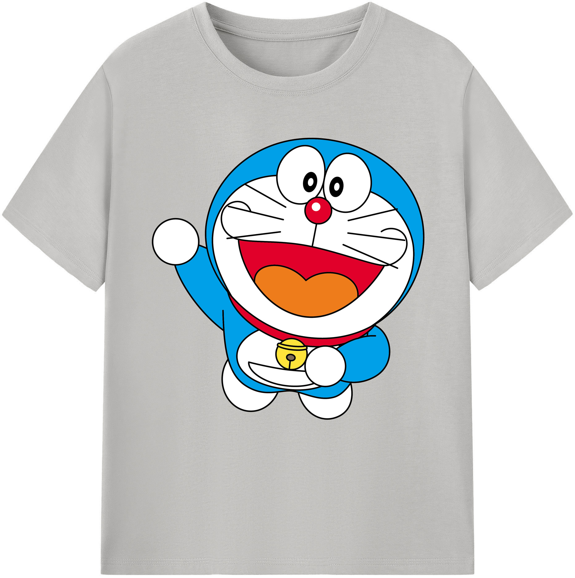 （画像用） ドラえもん Doraemon レディースカジュアルプリントTシャツ（綿100％）