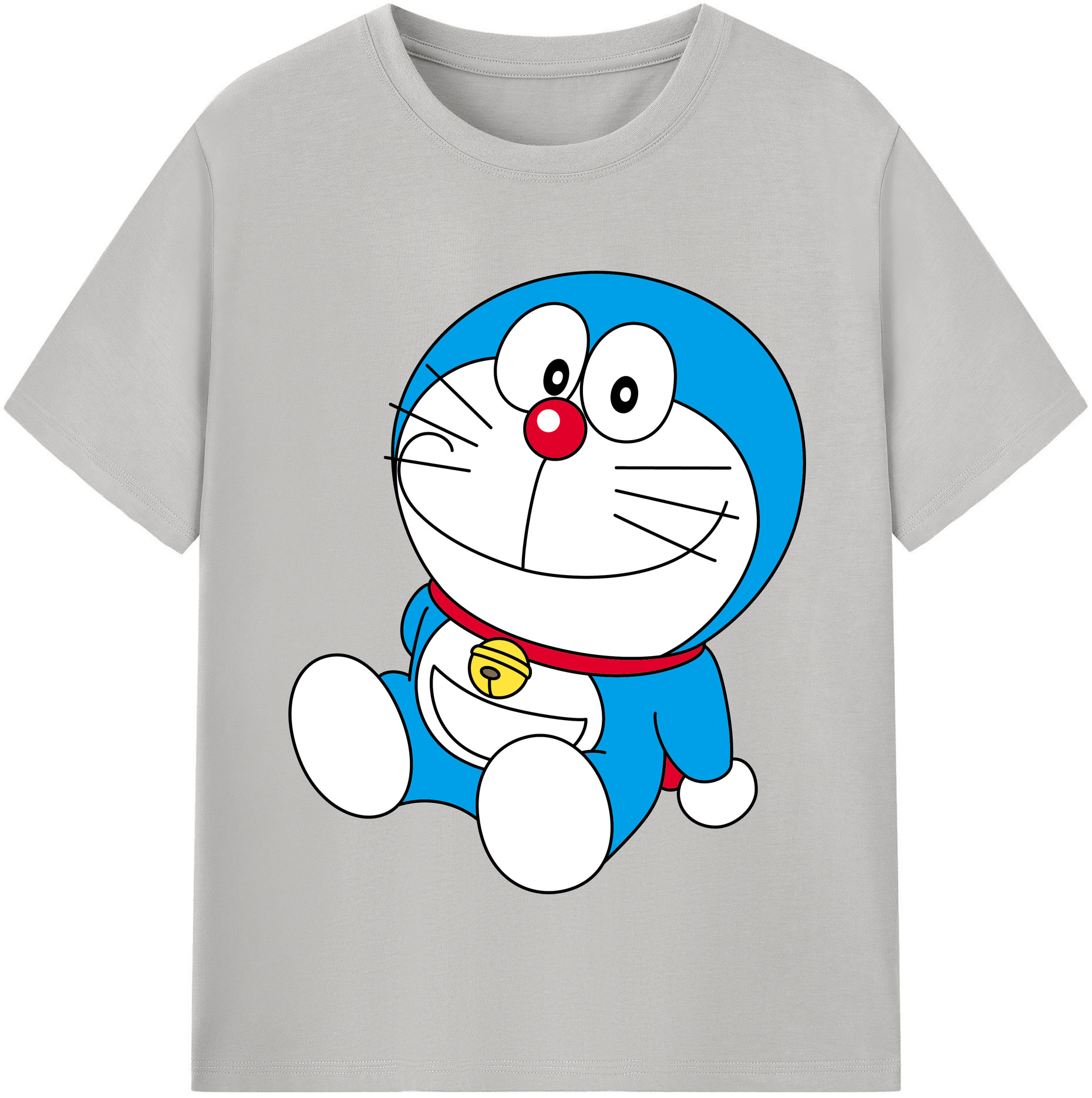 （画像用） ドラえもん Doraemon レディースカジュアルプリントTシャツ（綿100％）