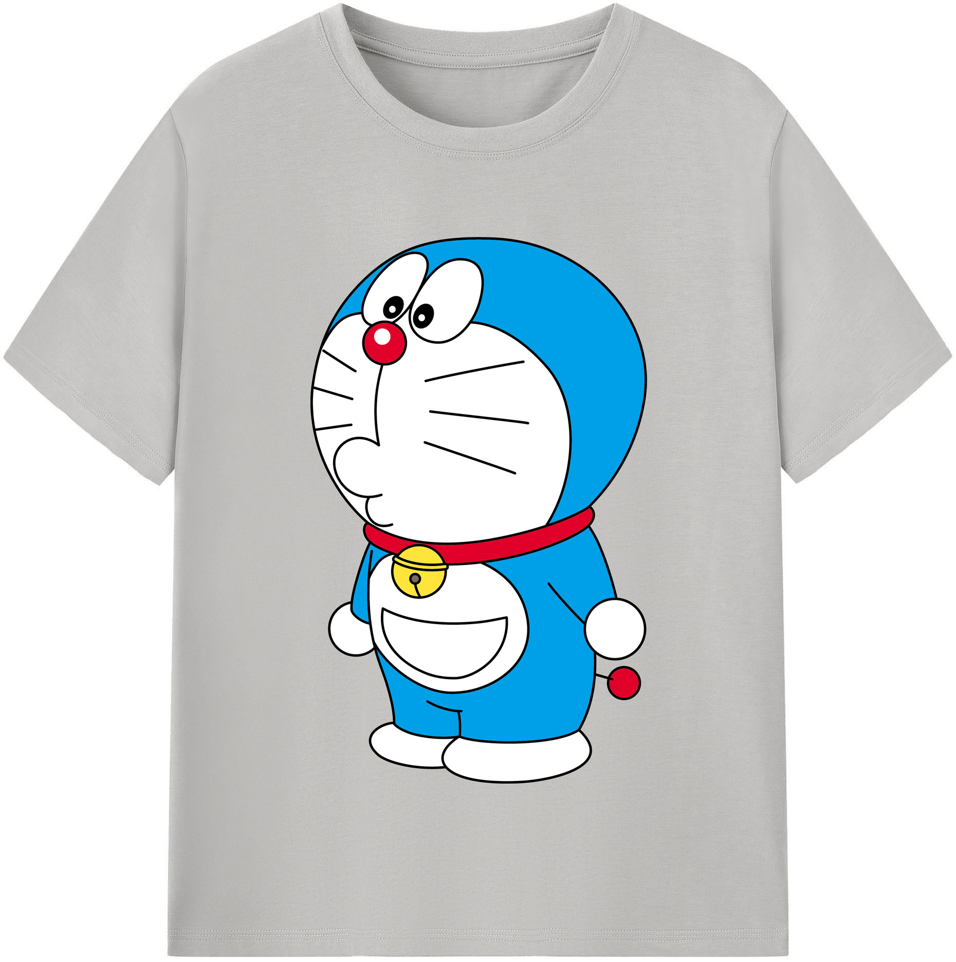 （画像用） ドラえもん Doraemon レディースカジュアルプリントTシャツ（綿100％）