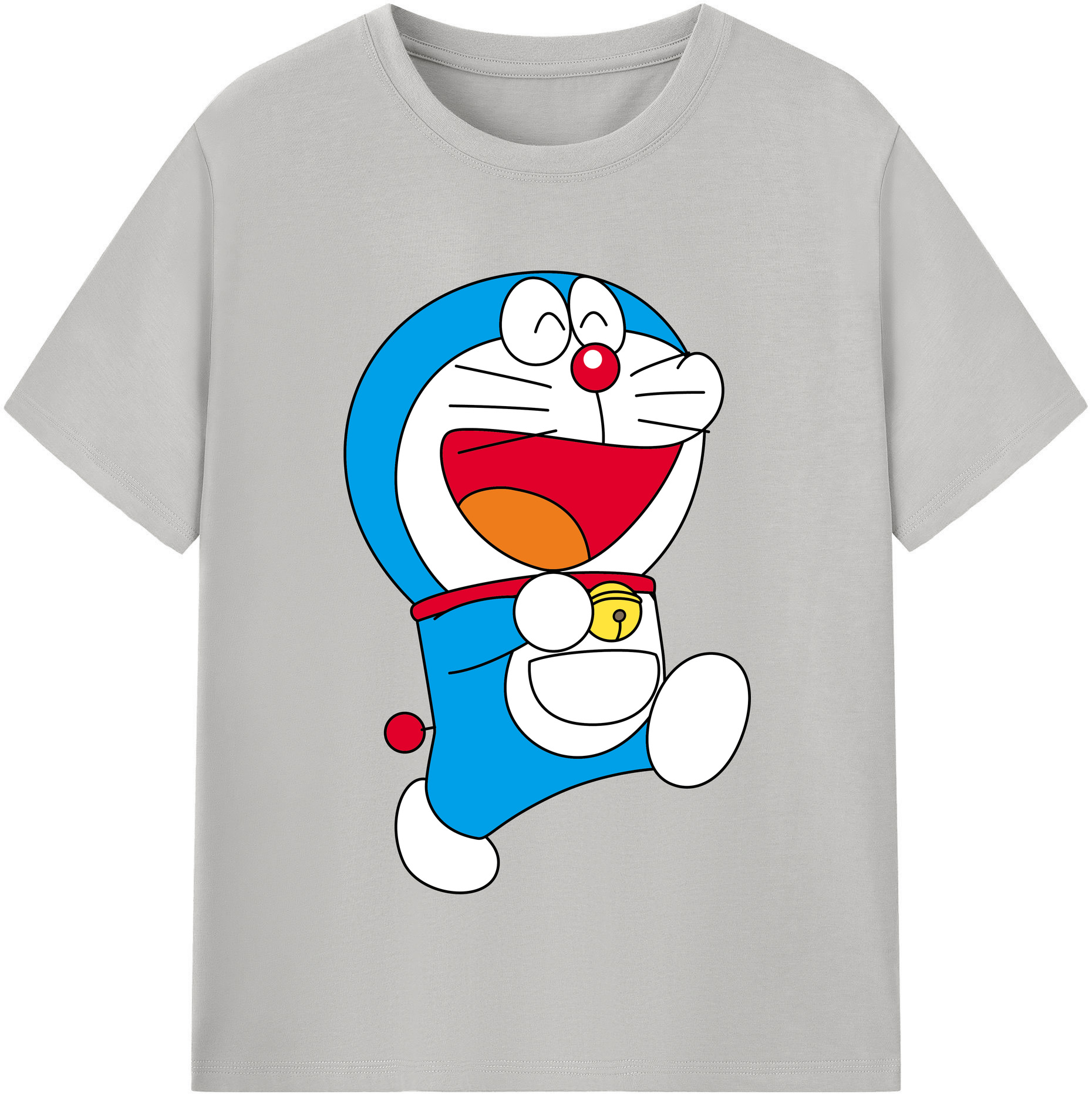 （画像用） ドラえもん Doraemon レディースカジュアルプリントTシャツ（綿100％）