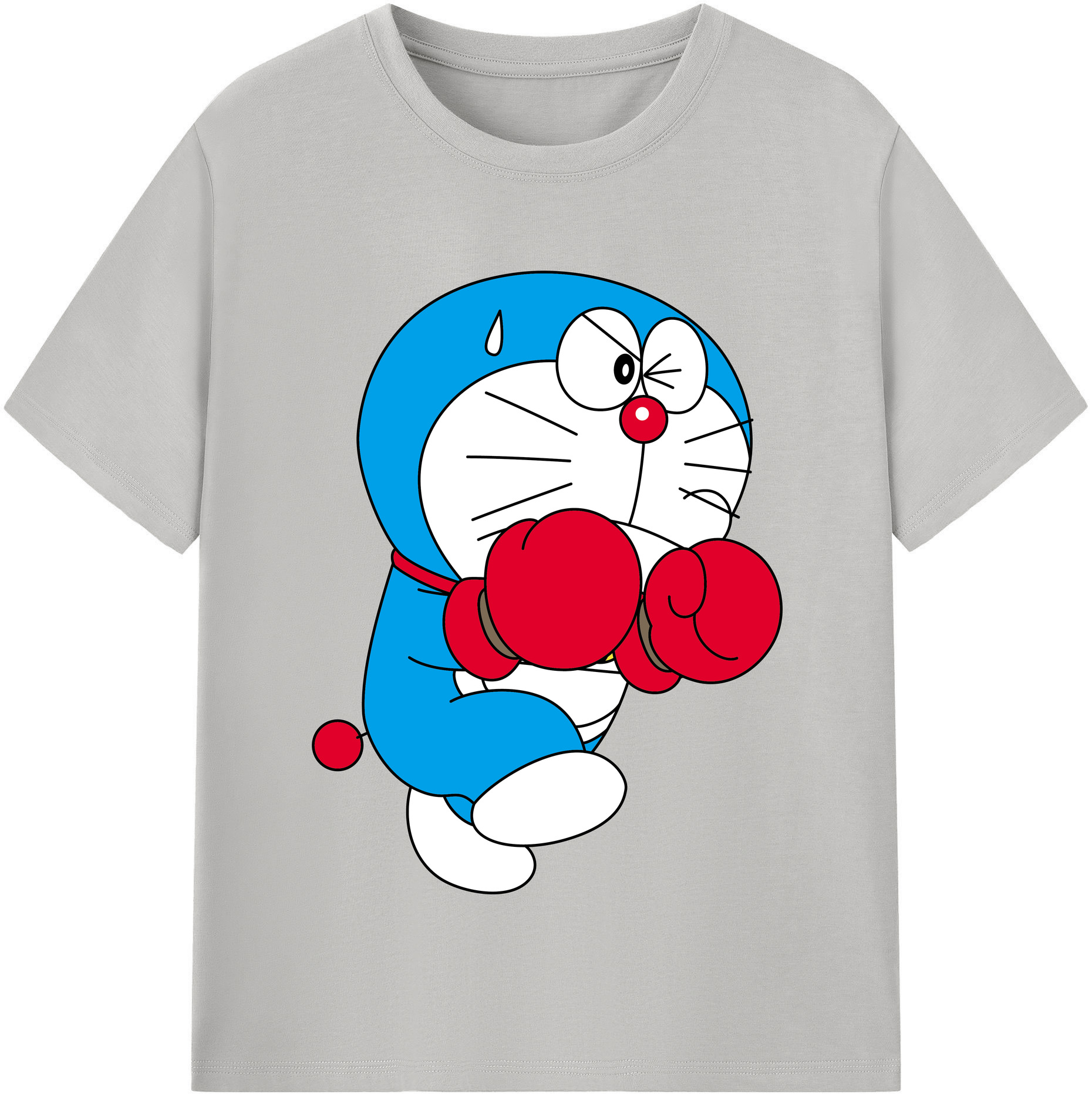 （画像用） ドラえもん Doraemon レディースカジュアルプリントTシャツ（綿100％）