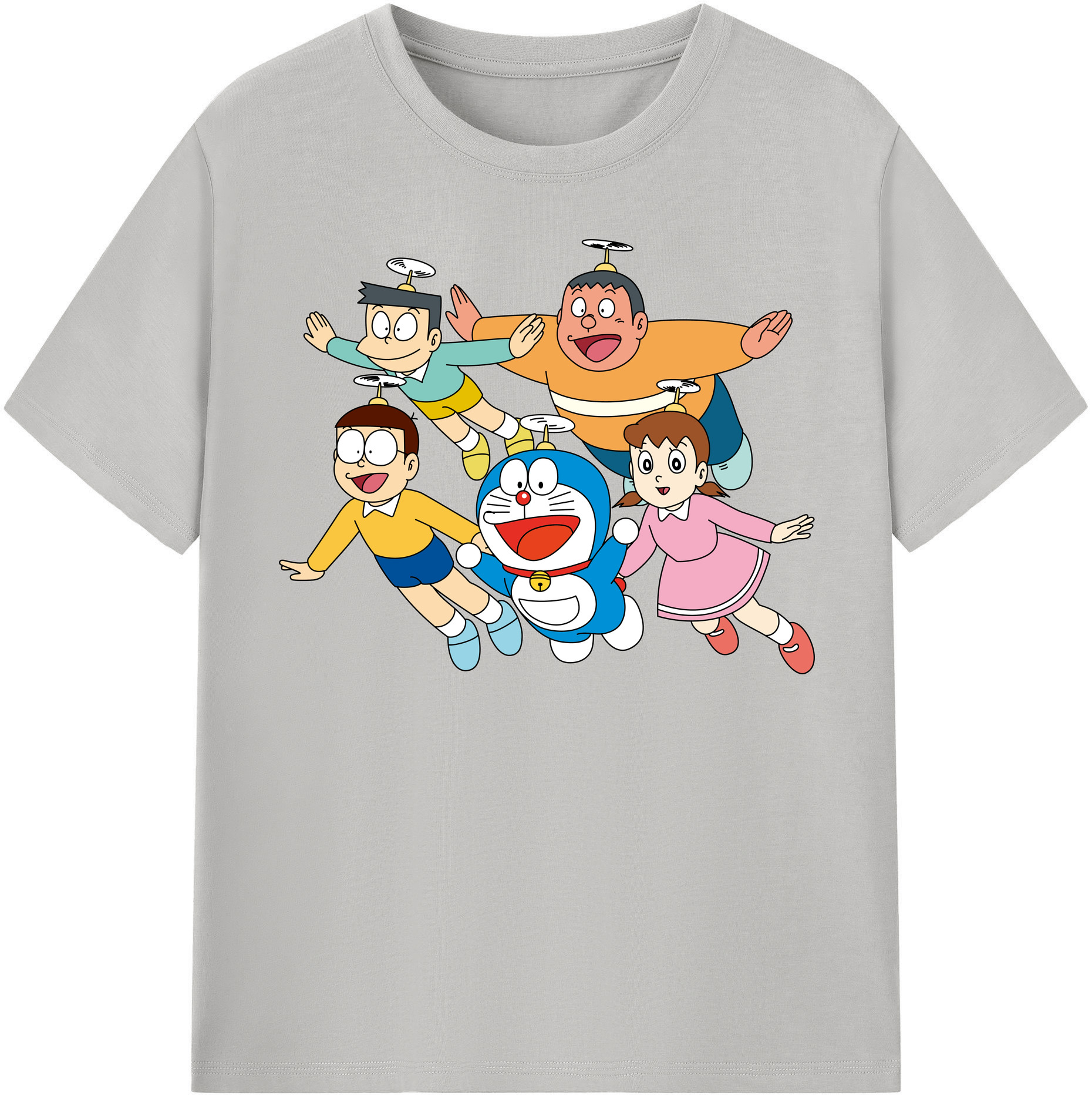 （画像用） ドラえもん 骨川 スネ夫 Doraemon Honekawa Suneo レディースカジュアルプリントTシャツ（綿100％）