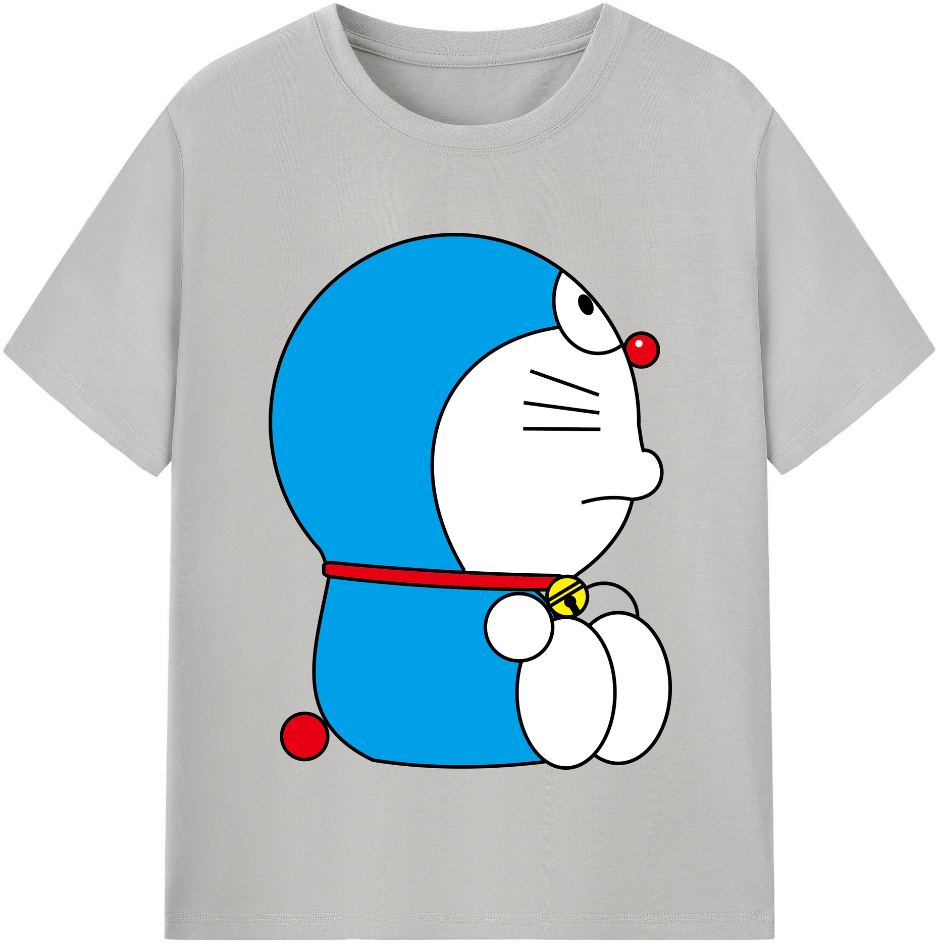（画像用） ドラえもん Doraemon レディースカジュアルプリントTシャツ（綿100％）