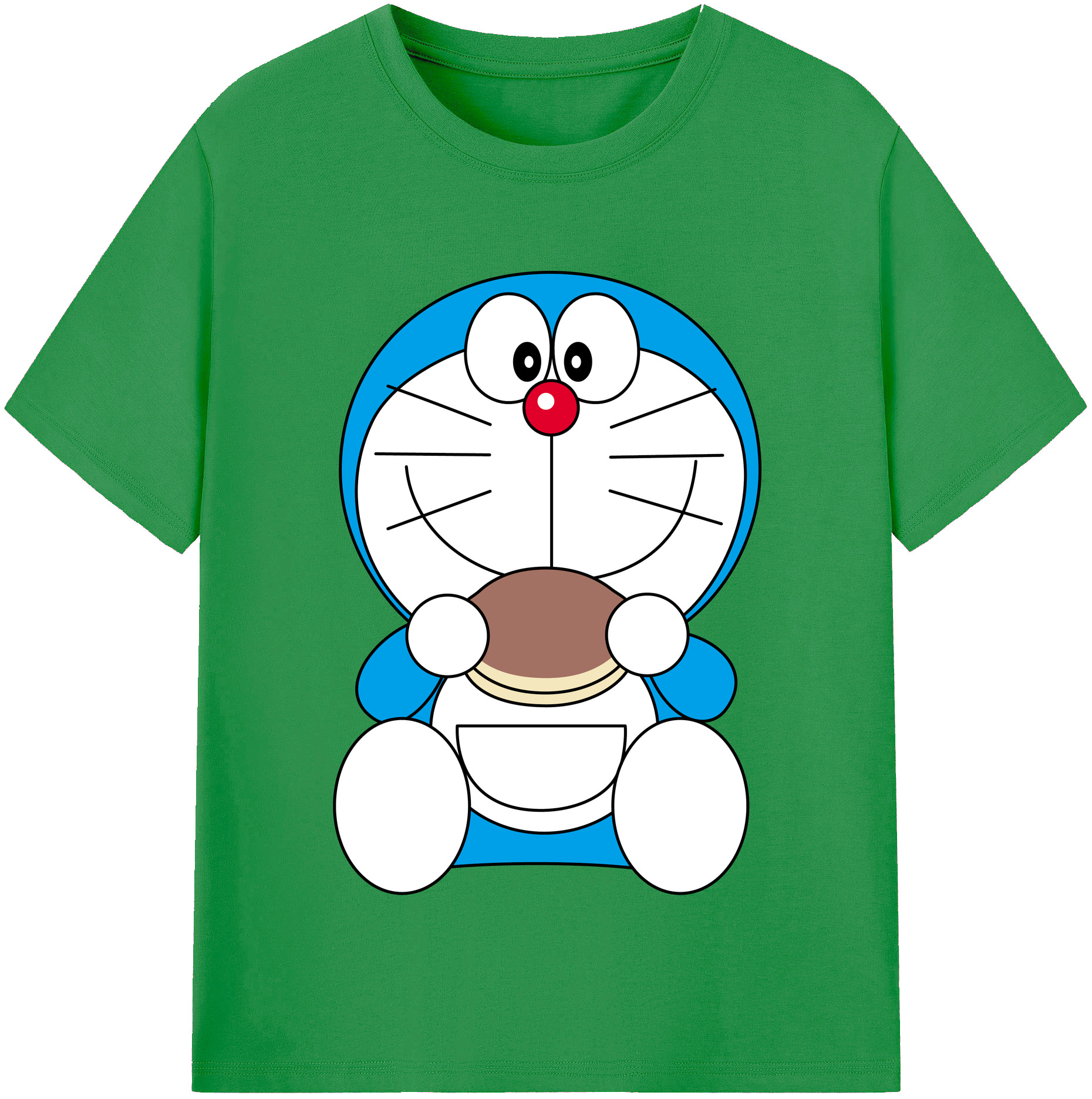 （画像用） ドラえもん Doraemon レディースカジュアルプリントTシャツ（綿100％）