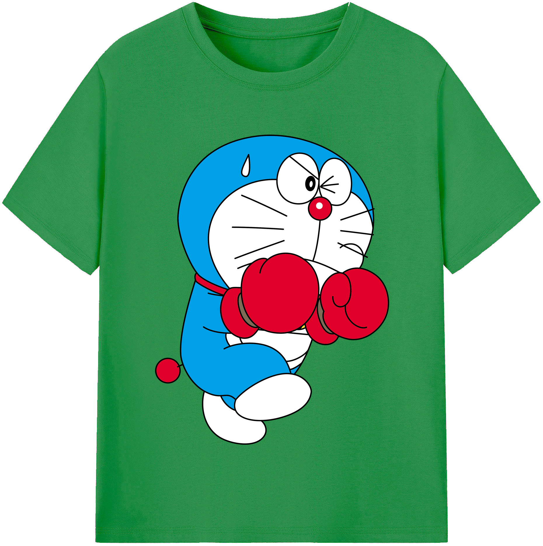 （画像用） ドラえもん Doraemon レディースカジュアルプリントTシャツ（綿100％）