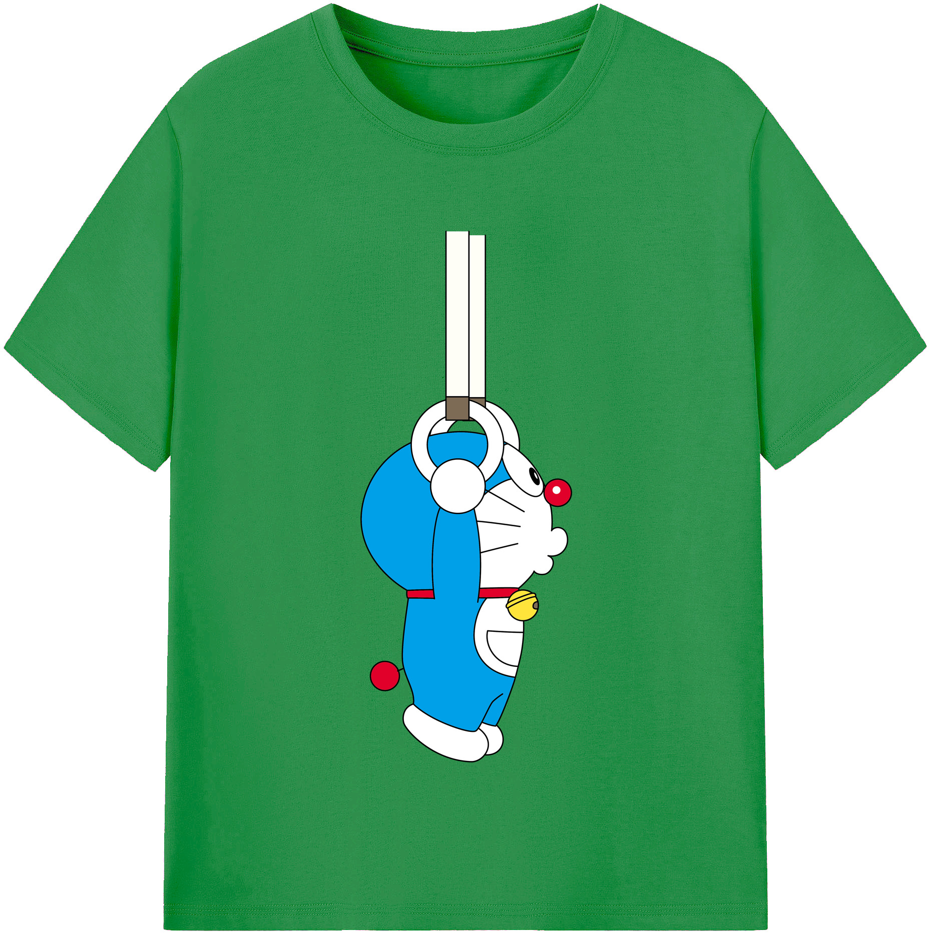 （画像用） ドラえもん Doraemon レディースカジュアルプリントTシャツ（綿100％）