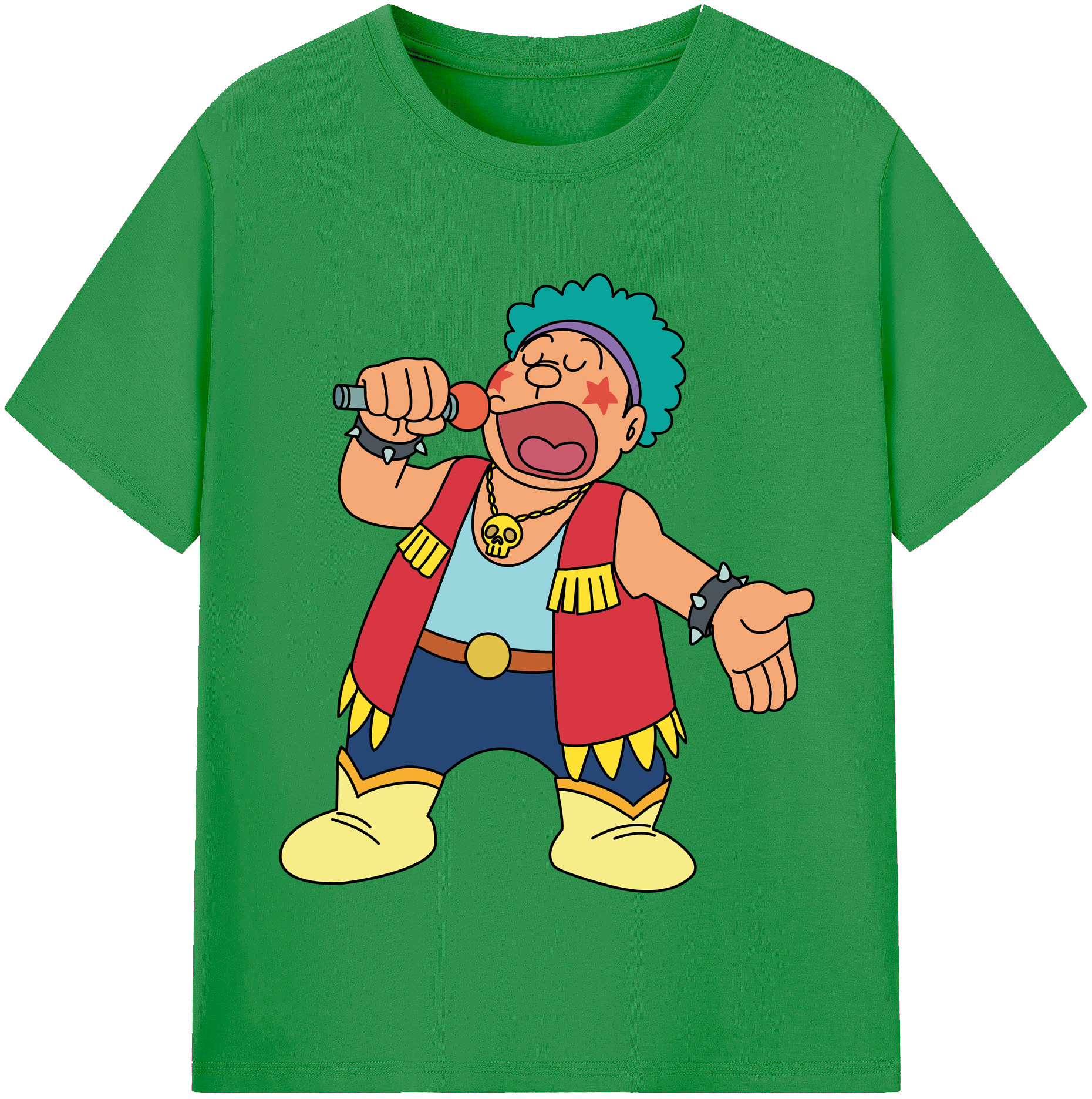 （画像用） ドラえもん 剛田武 Doraemon Gouta Takeshi レディースカジュアルプリントTシャツ（綿100％）