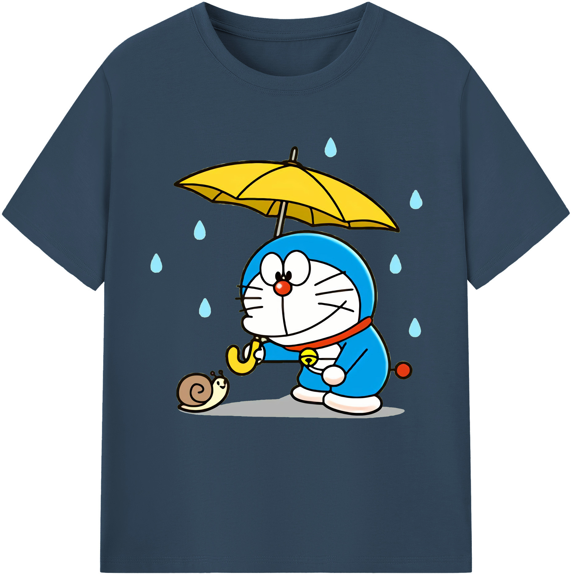 （画像用） ドラえもん Doraemon レディースカジュアルプリントTシャツ（綿100％）